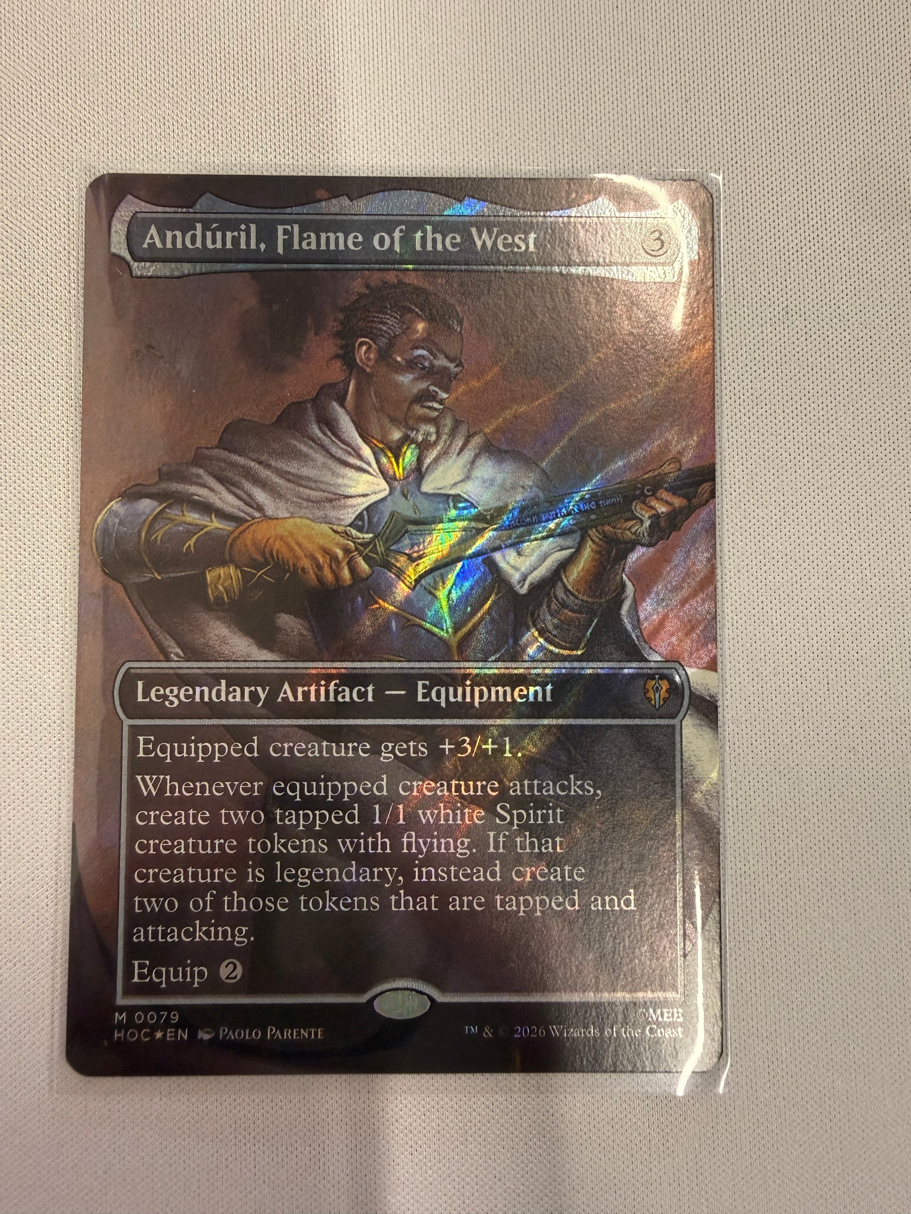 Anduril, Flame of the west