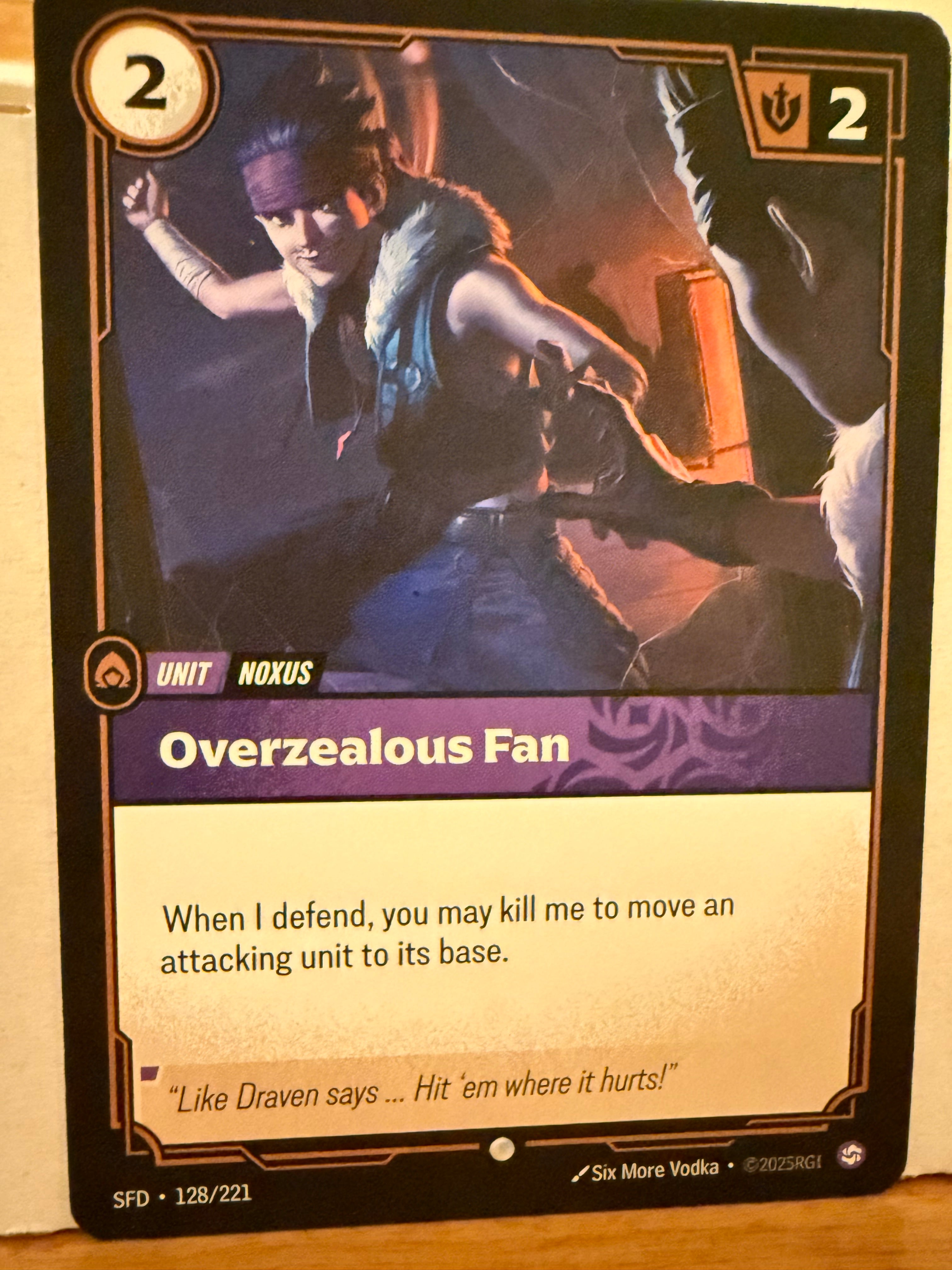 Overzealous Fan