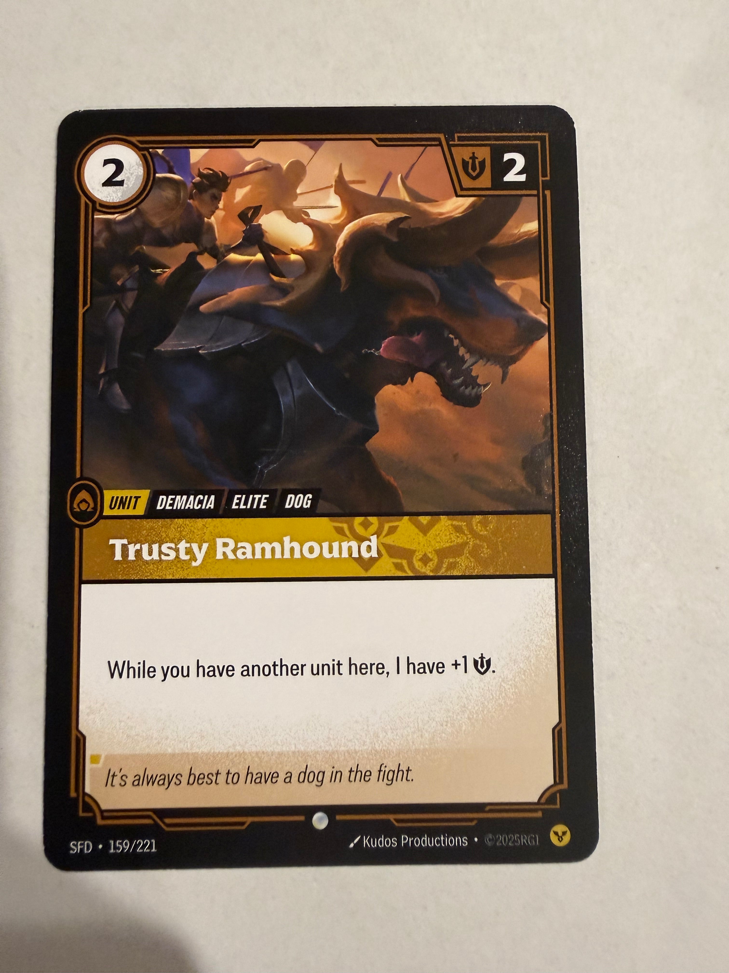 Trusty Ramhound