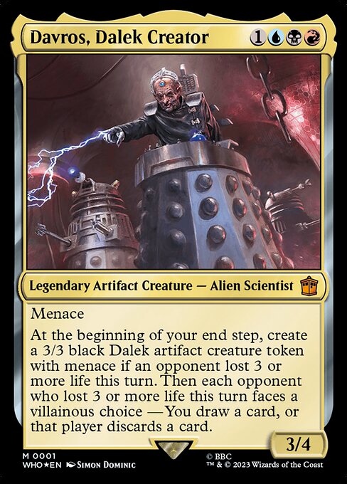 master of evil precon