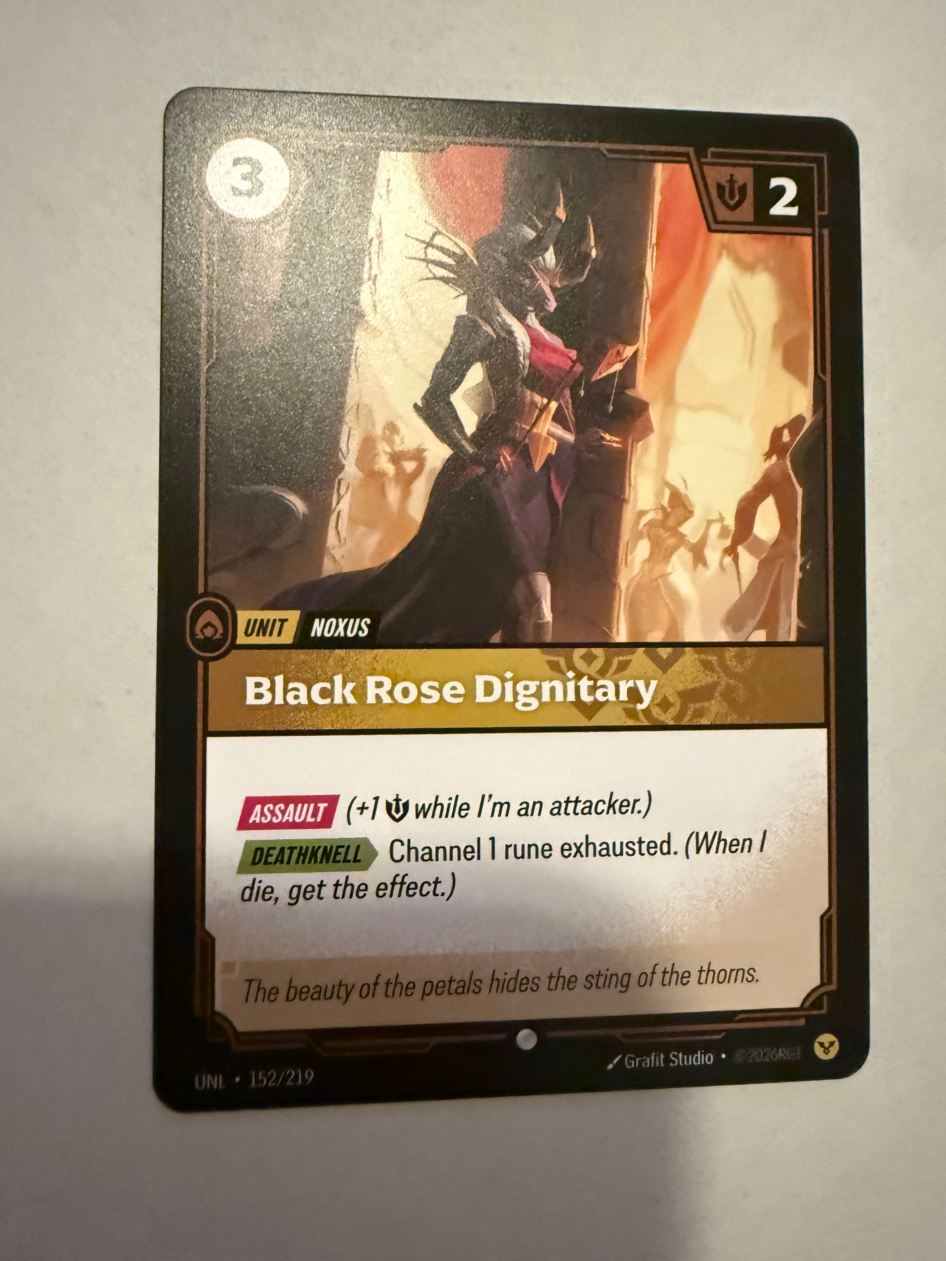 Black Rose Dignitary
