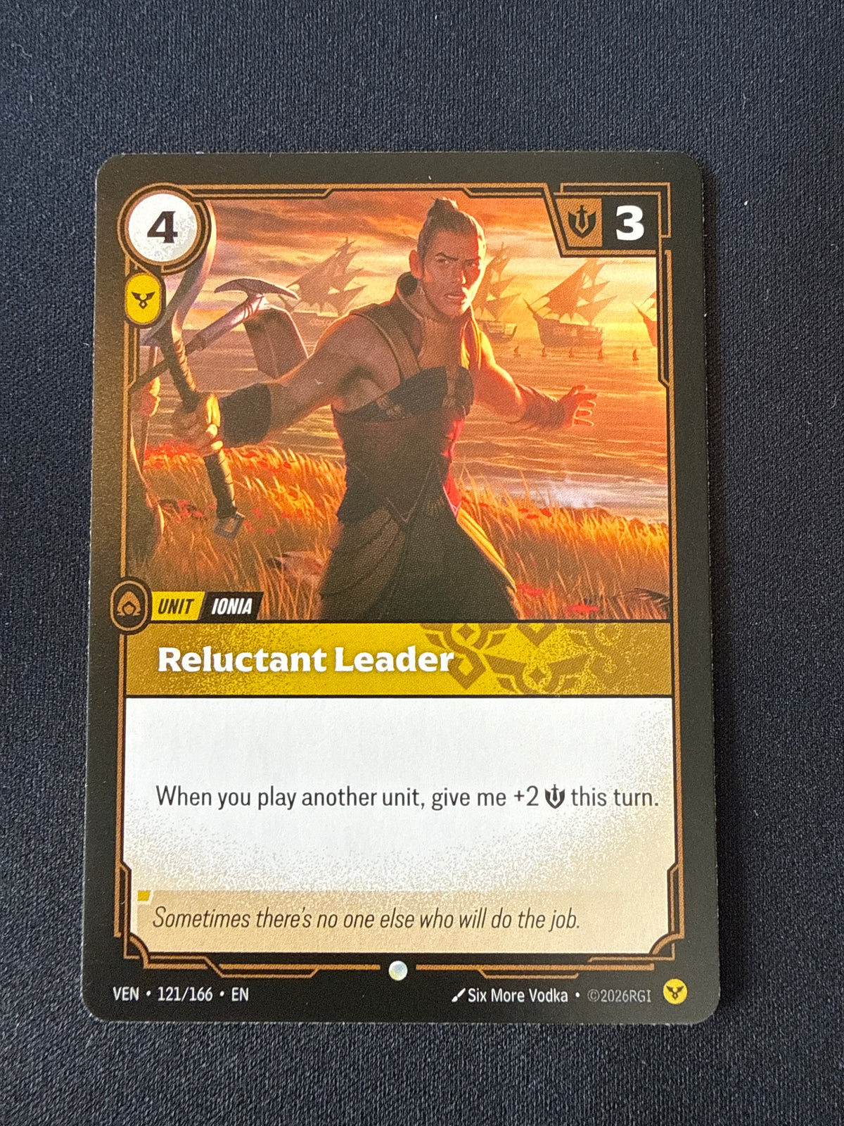 Reluctant Leader