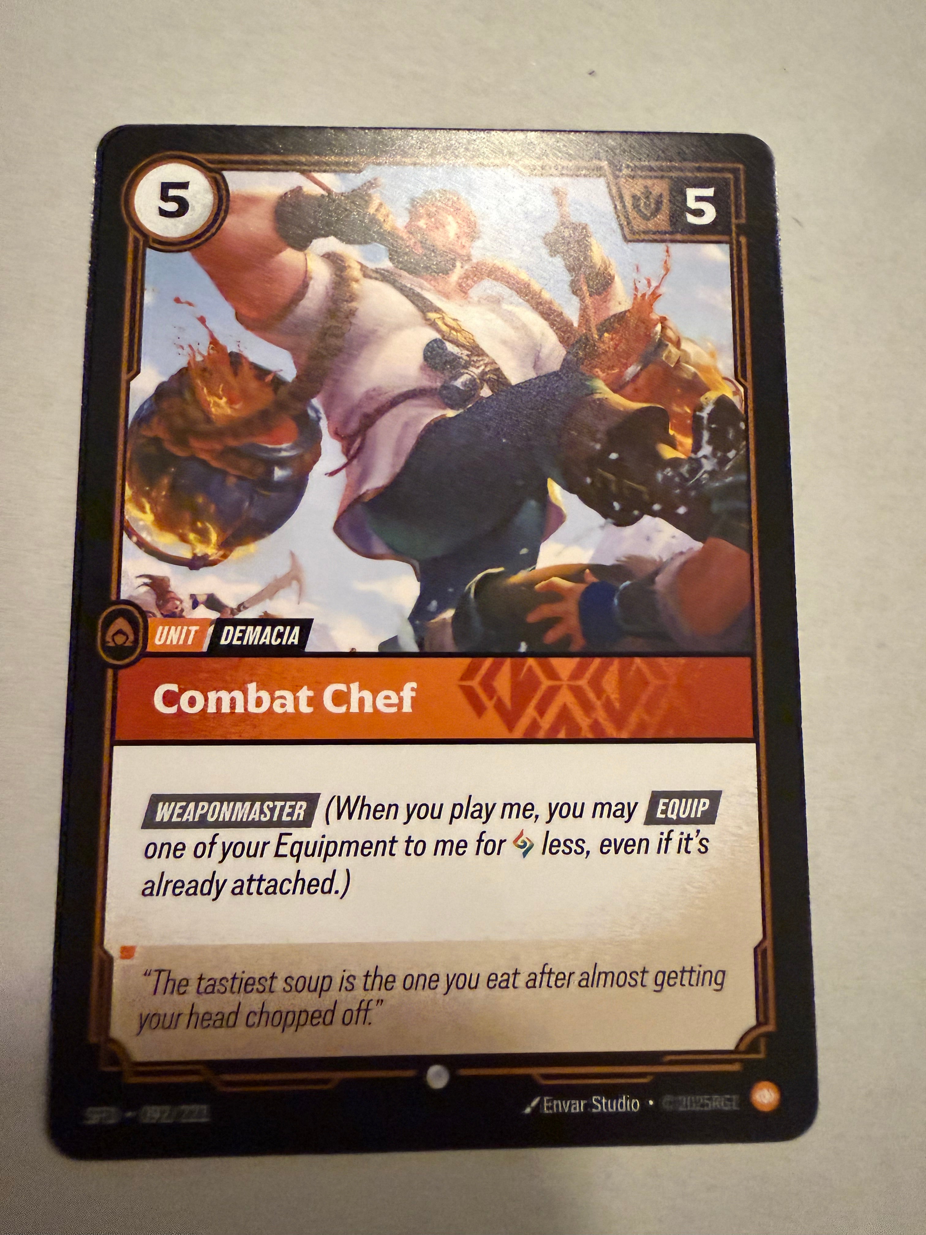 Combat Chef