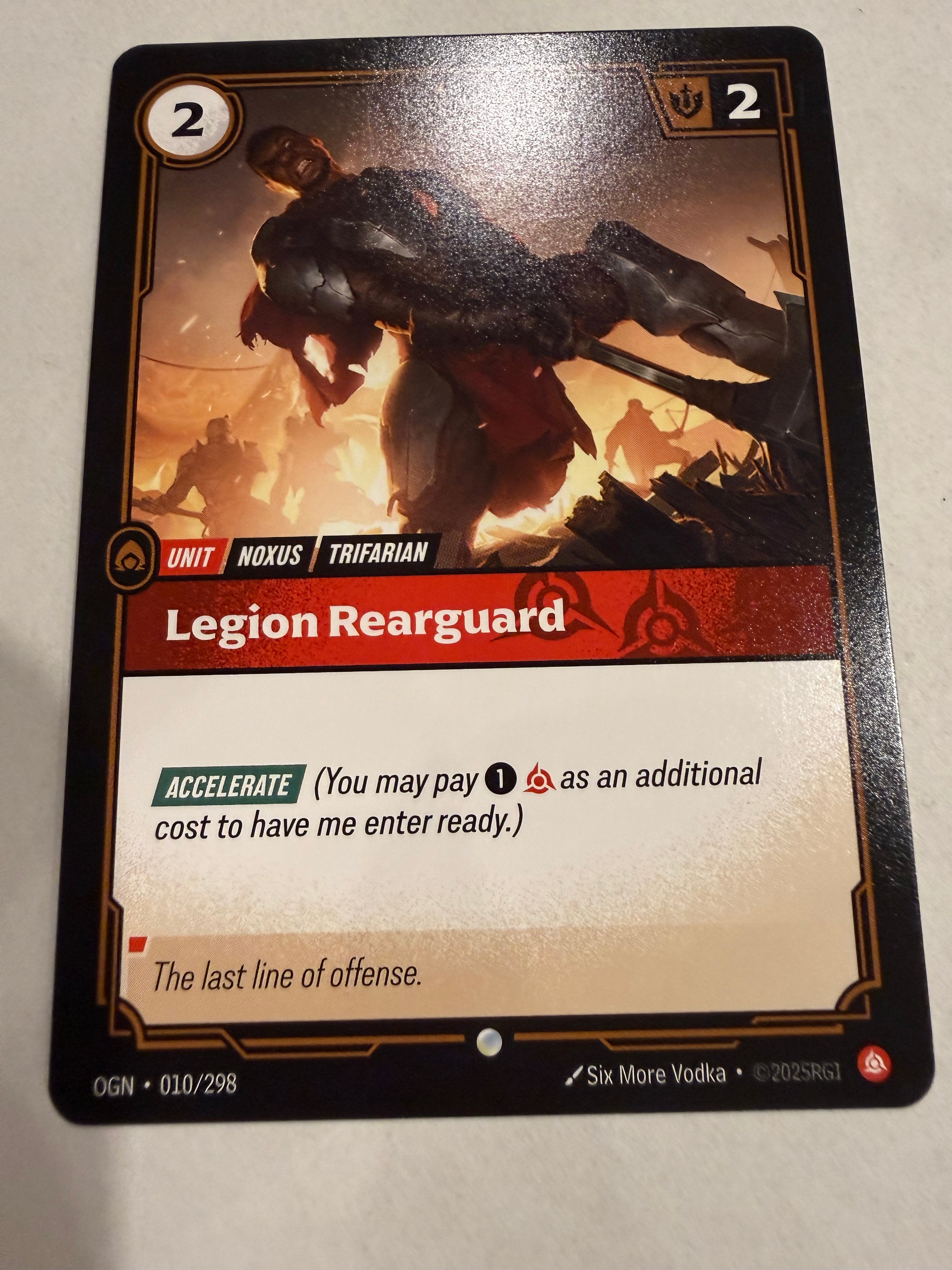 Legion Rearguard