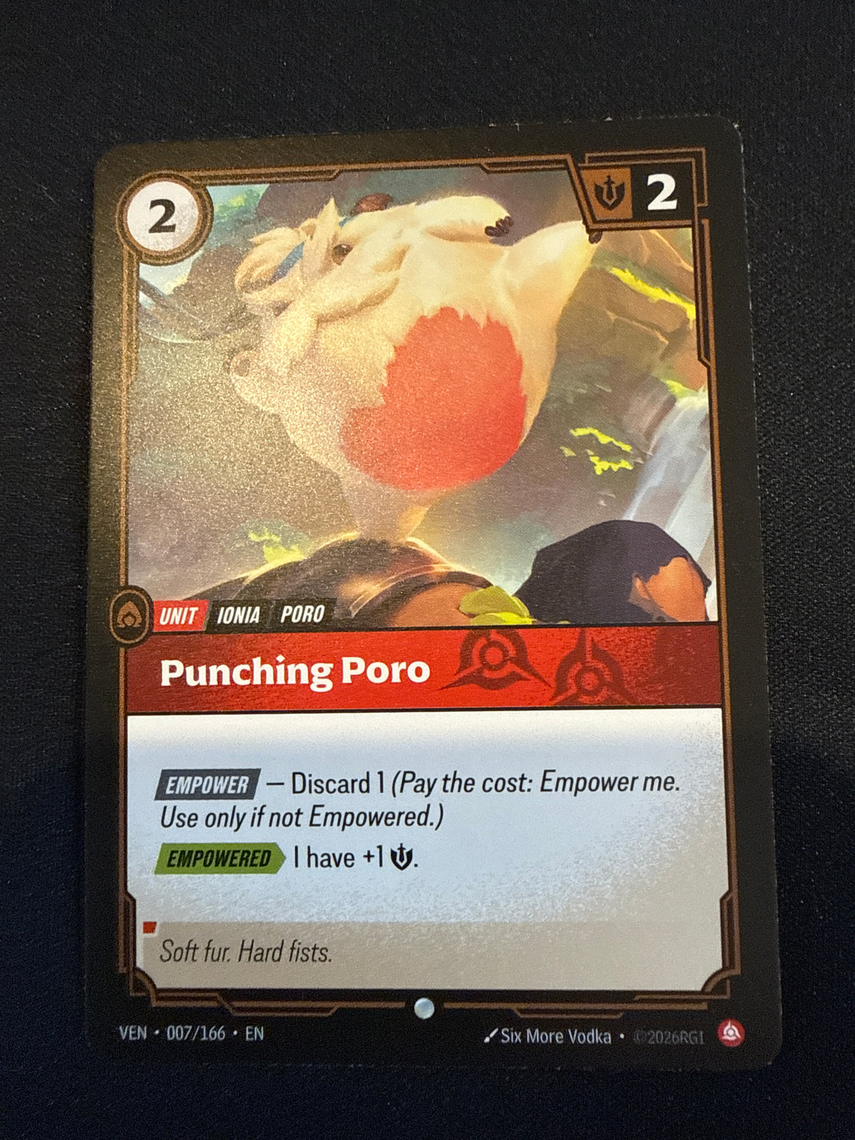 Punching Poro
