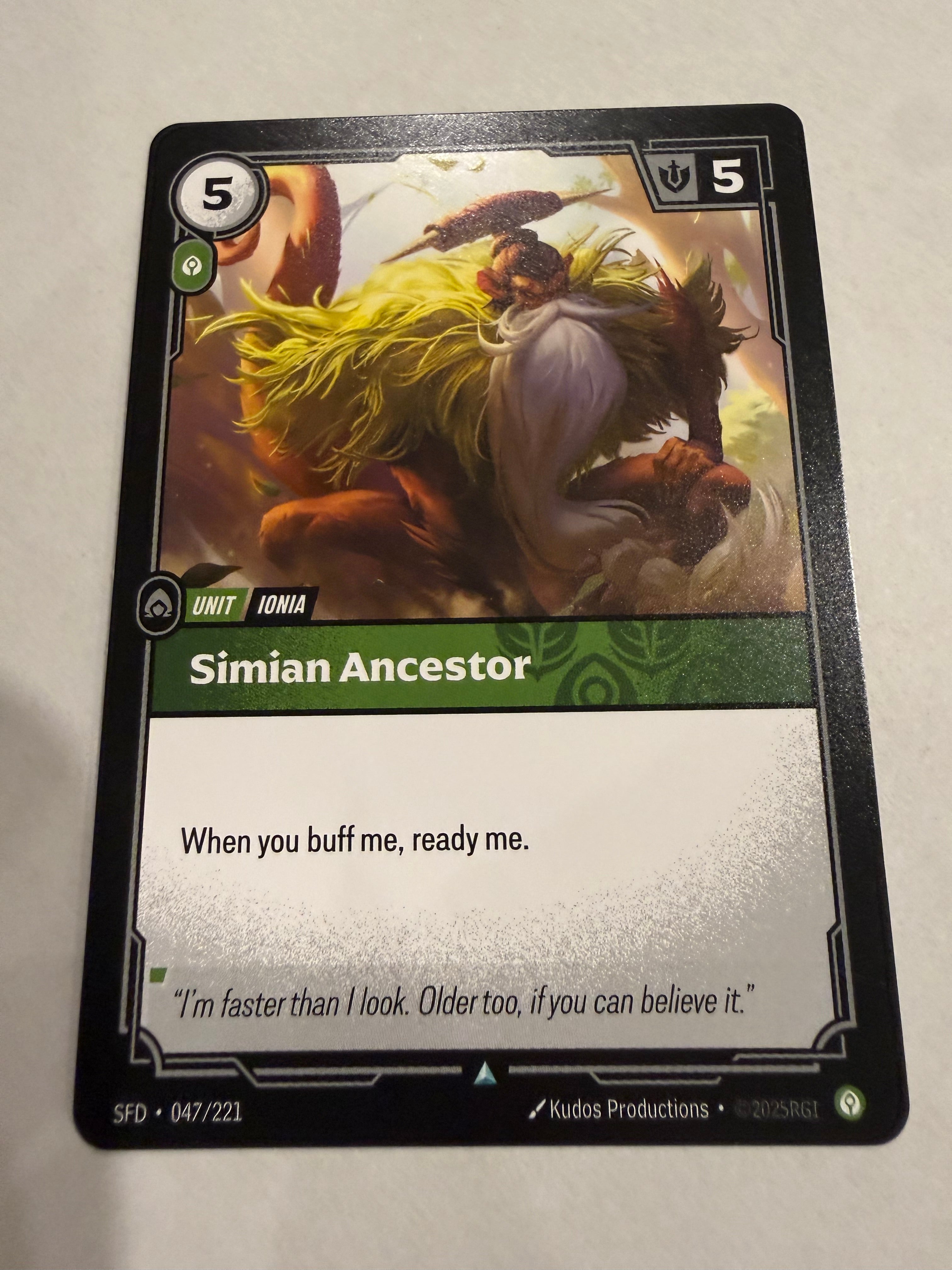 Simian Ancestor