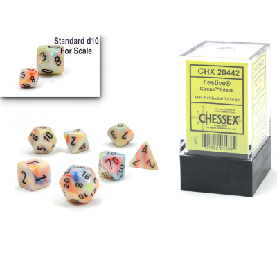 Mini Polyhedral 7 Die Set