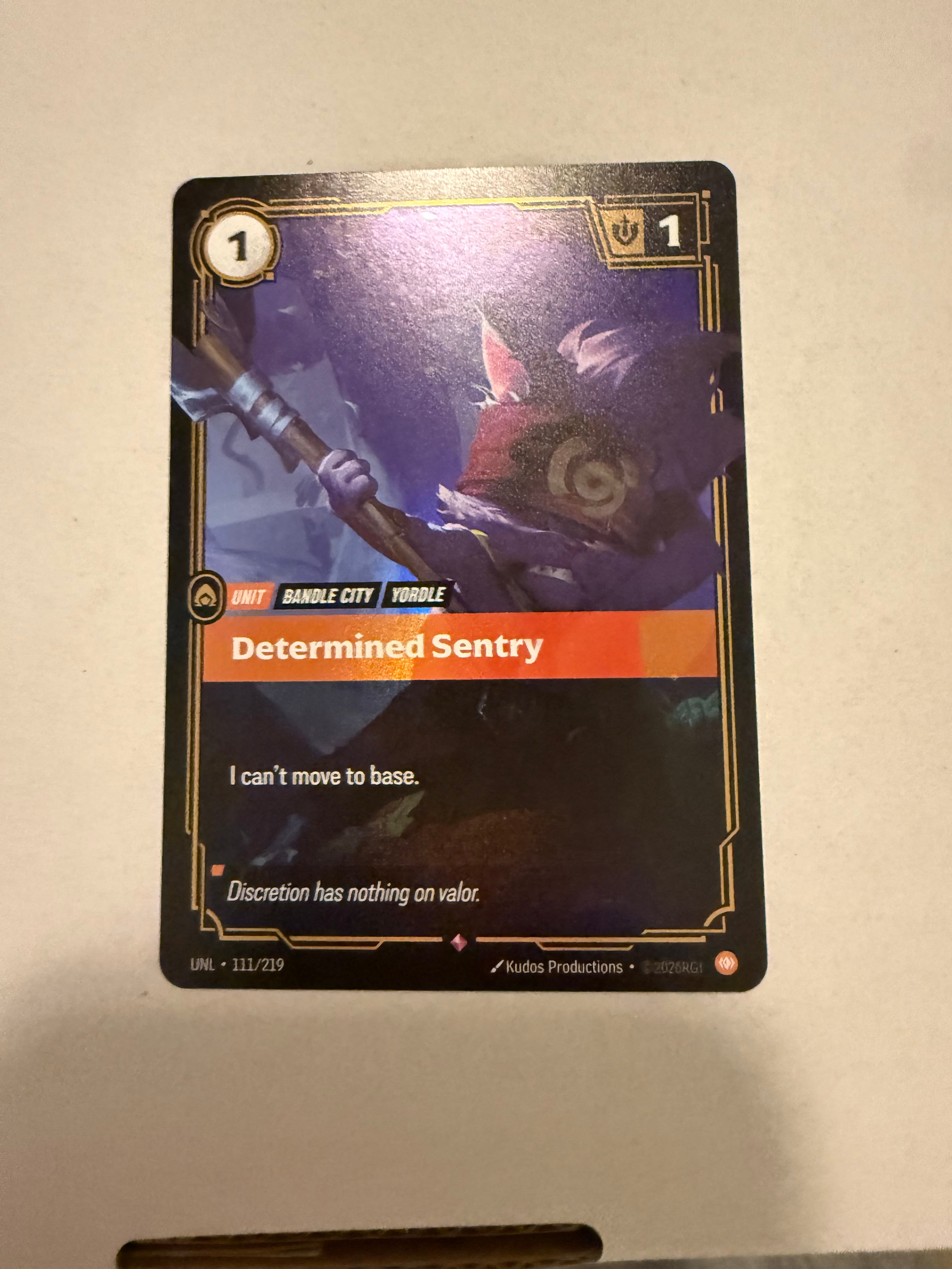 Determined Sentry
