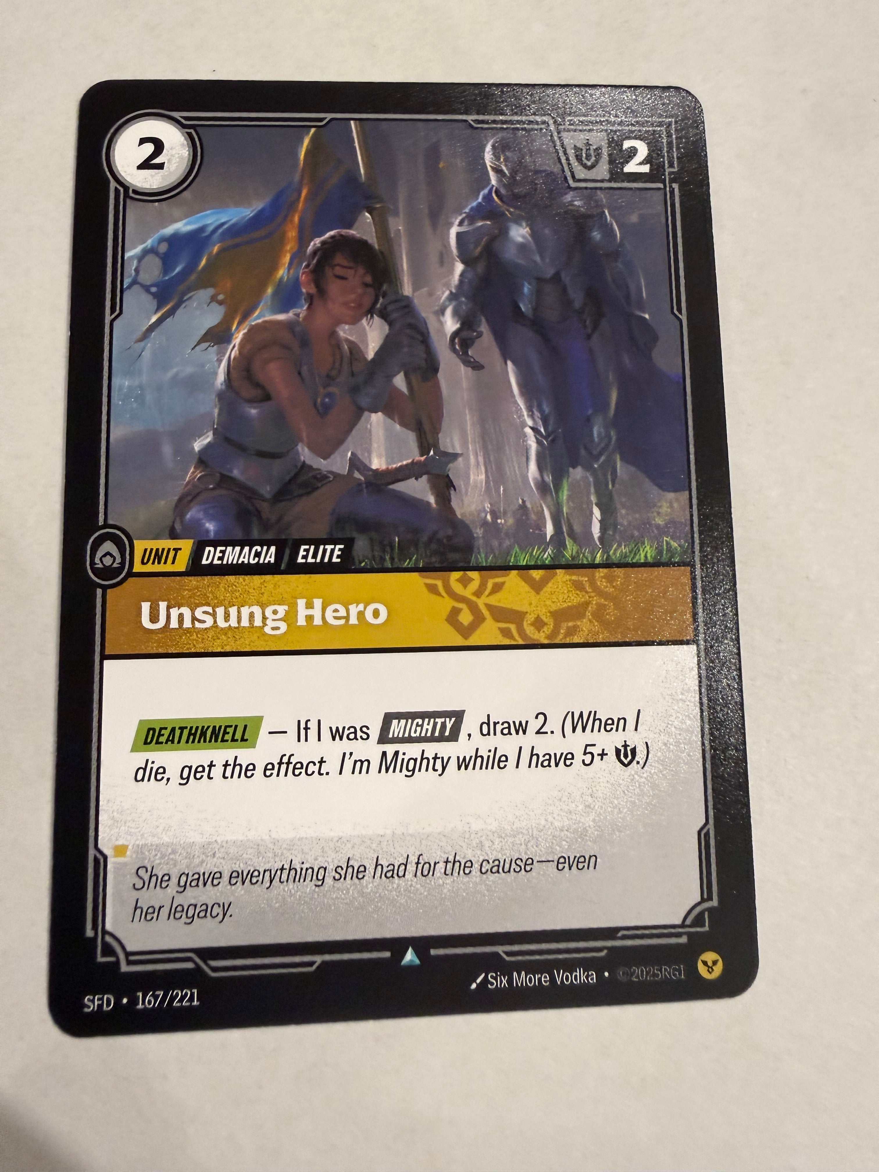 Unsung Hero