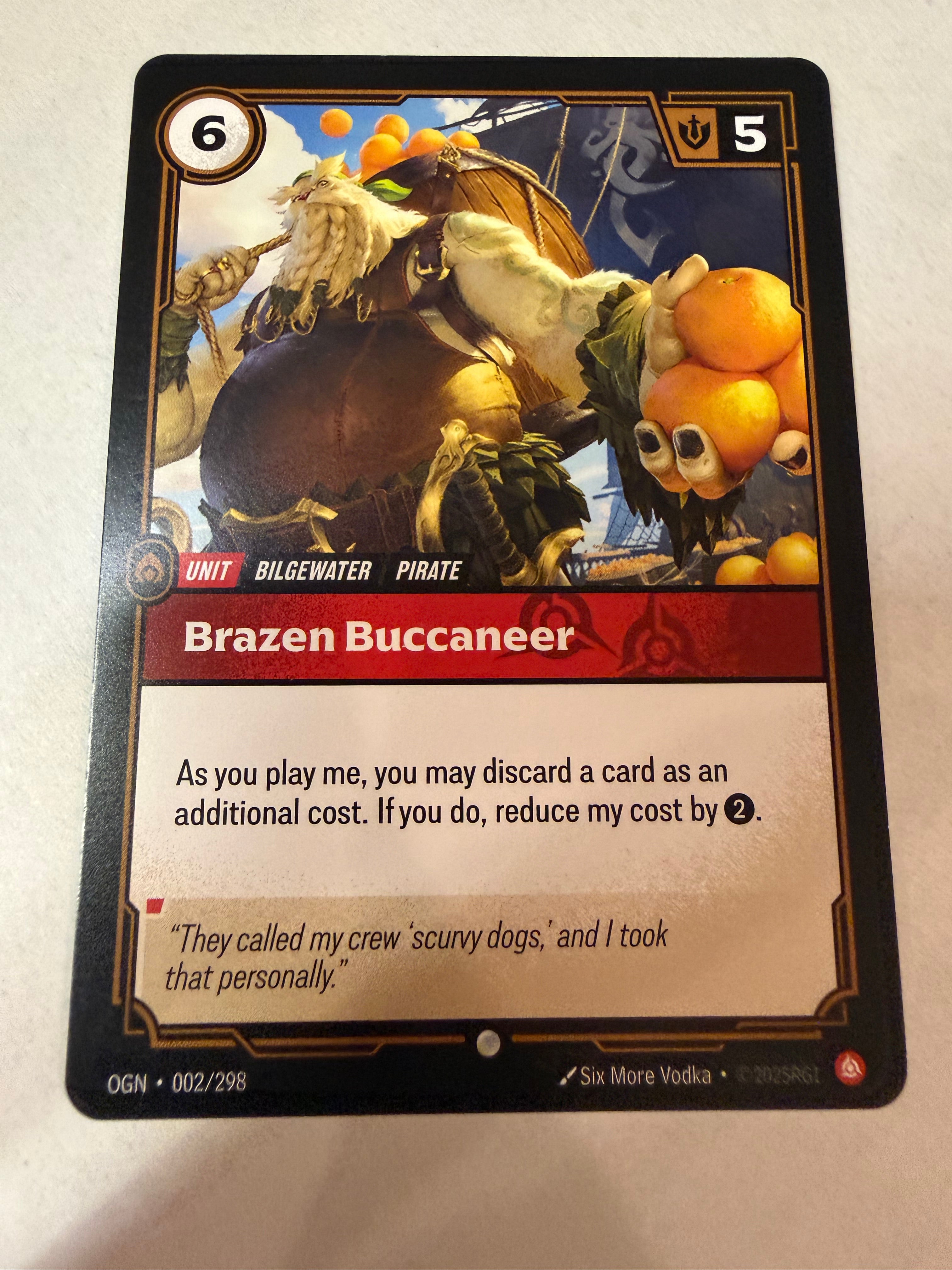 Brazen Buccaneer