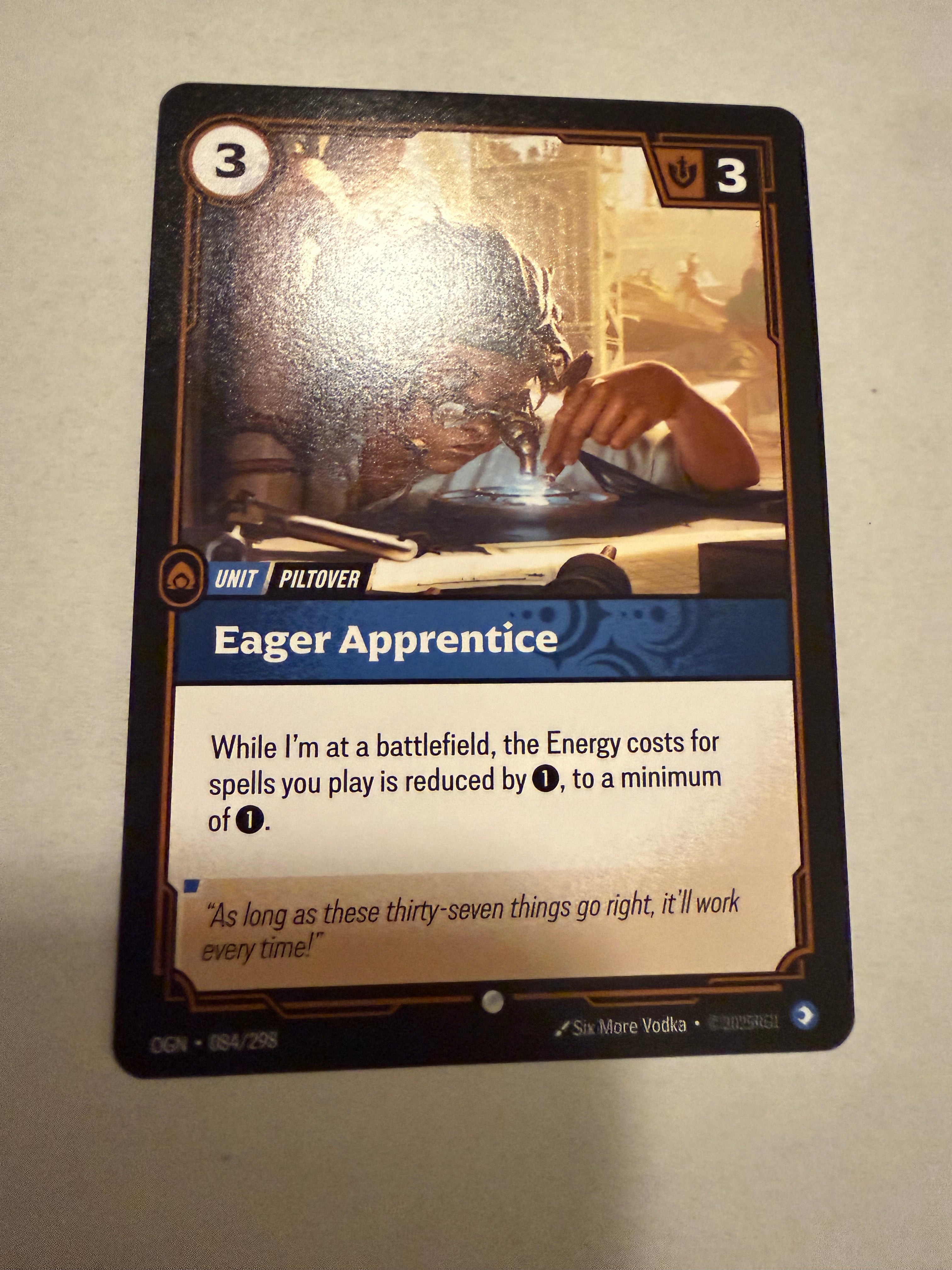 Eager Apprentice