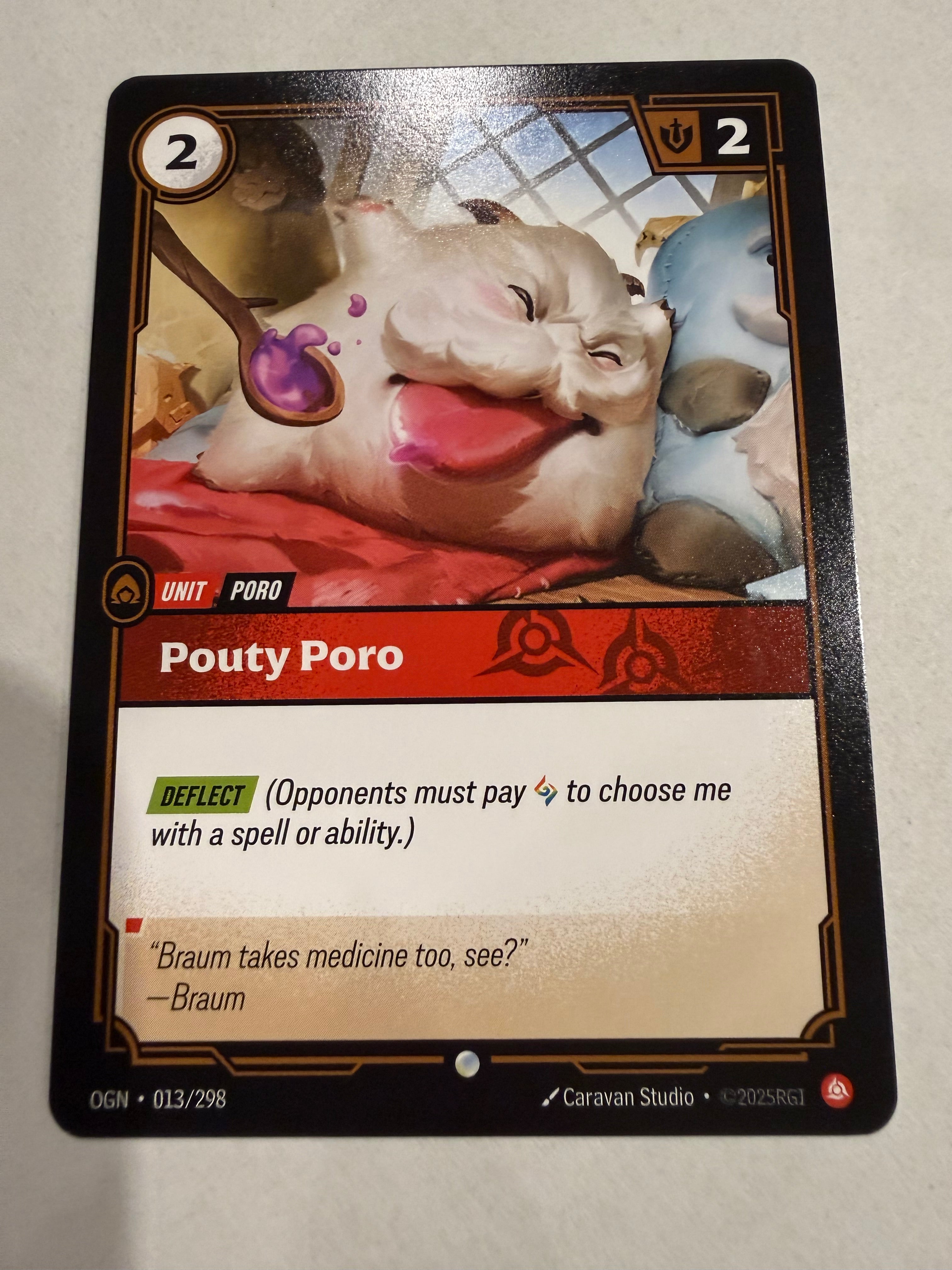 Pouty Poro