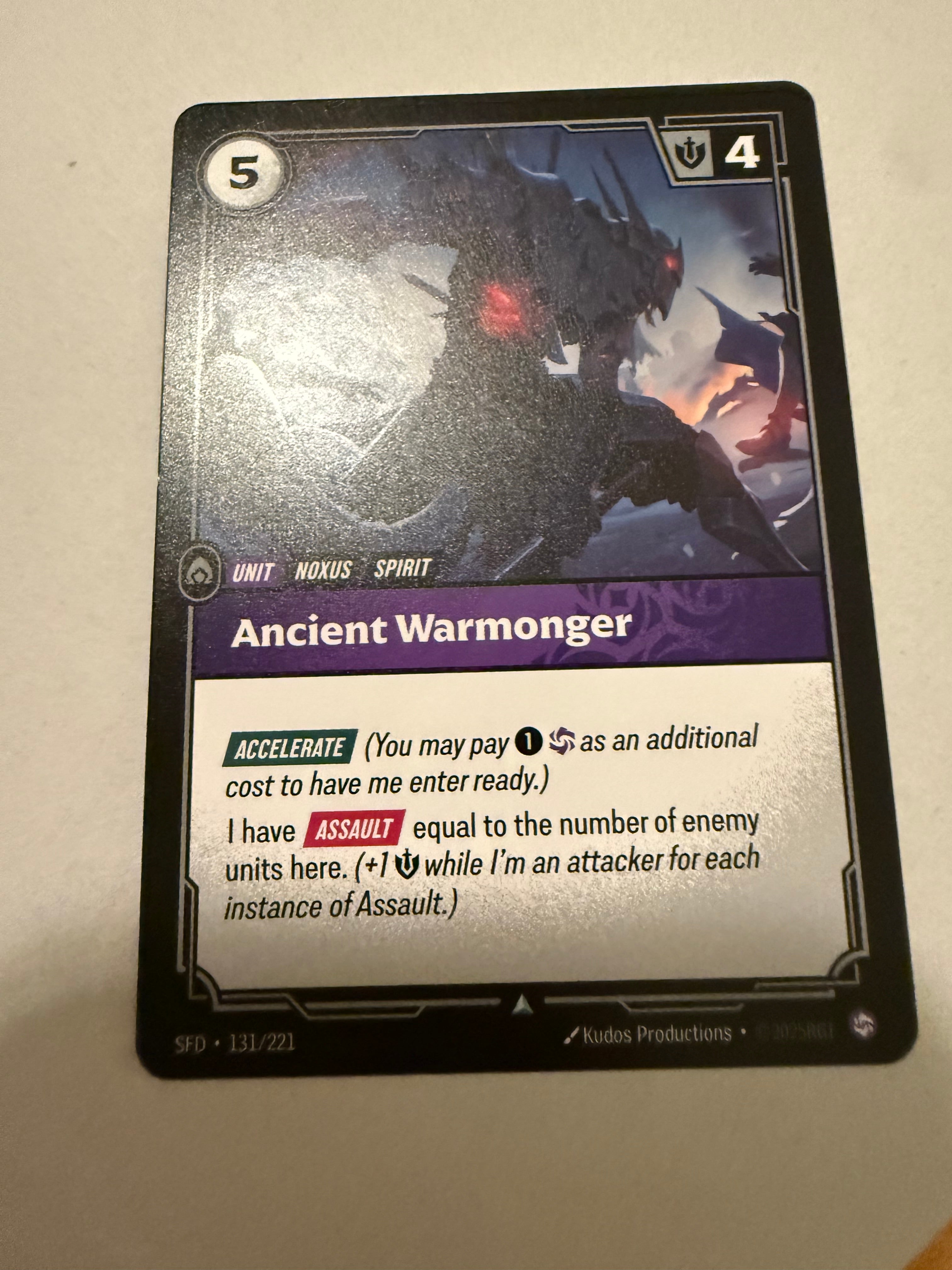 Ancient Warmonger