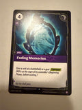 Fading Memories