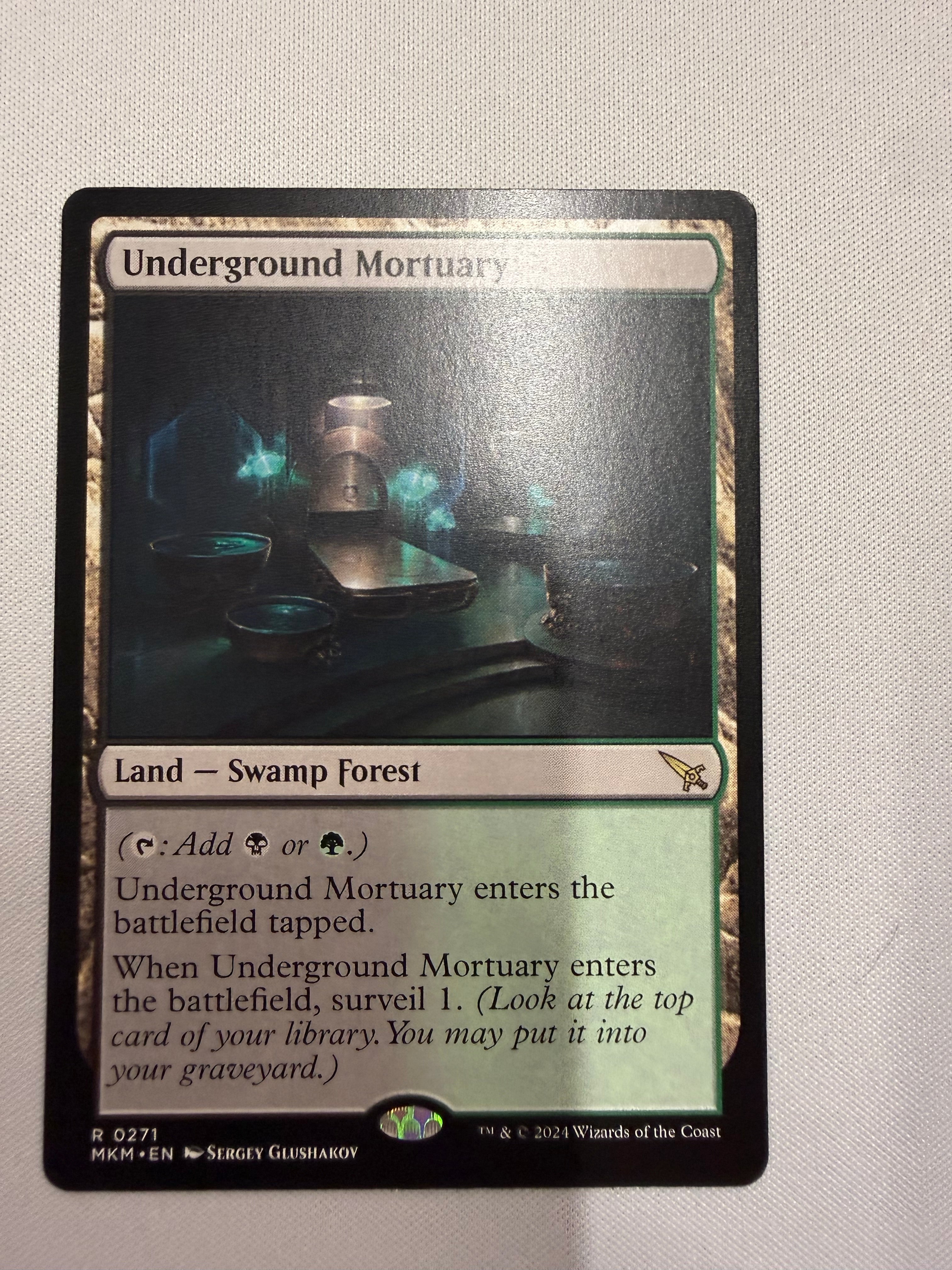 Underground Mortuary