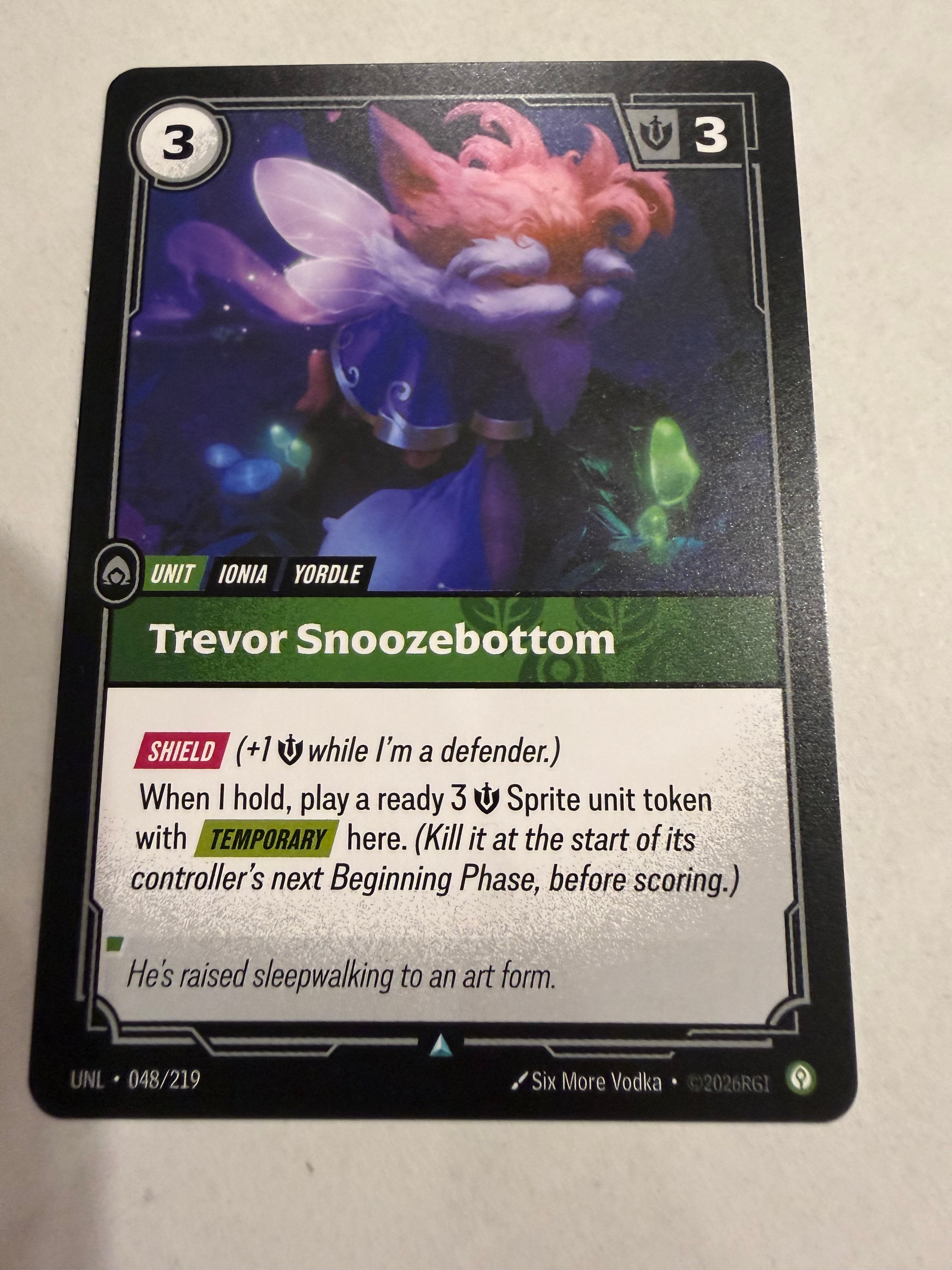 Trevor Snoozebottom