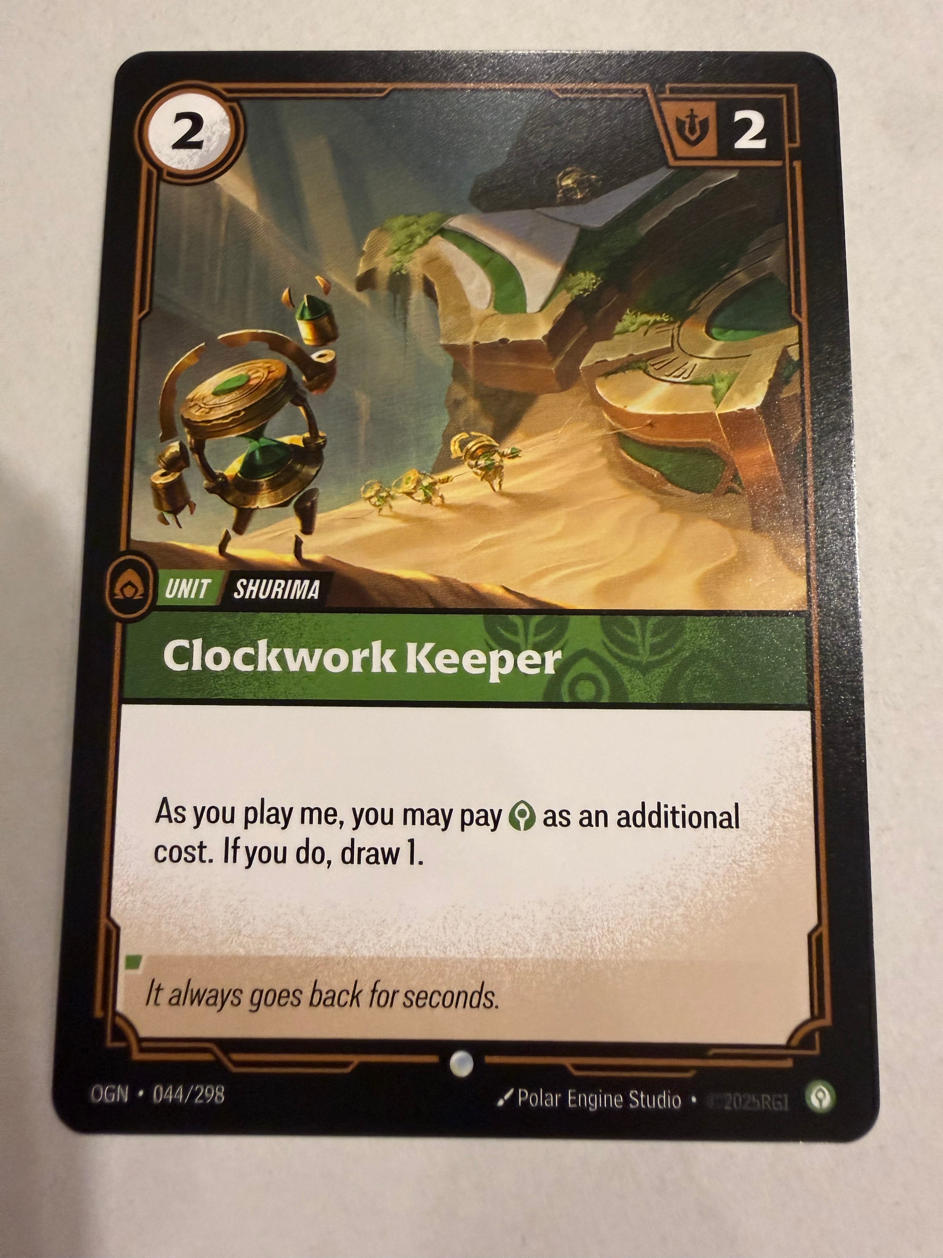 Clockwork Keeper
