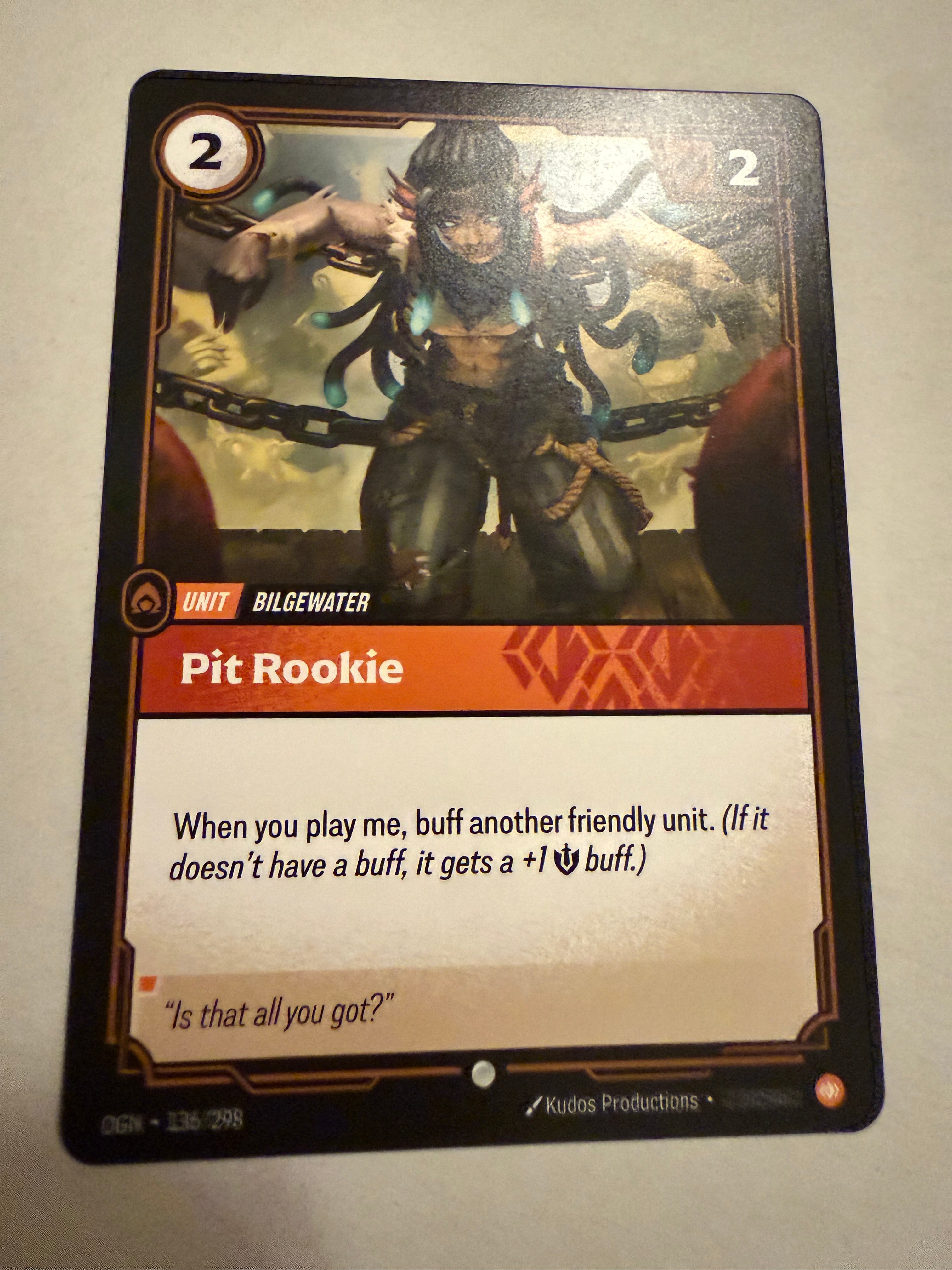 Pit Rookie