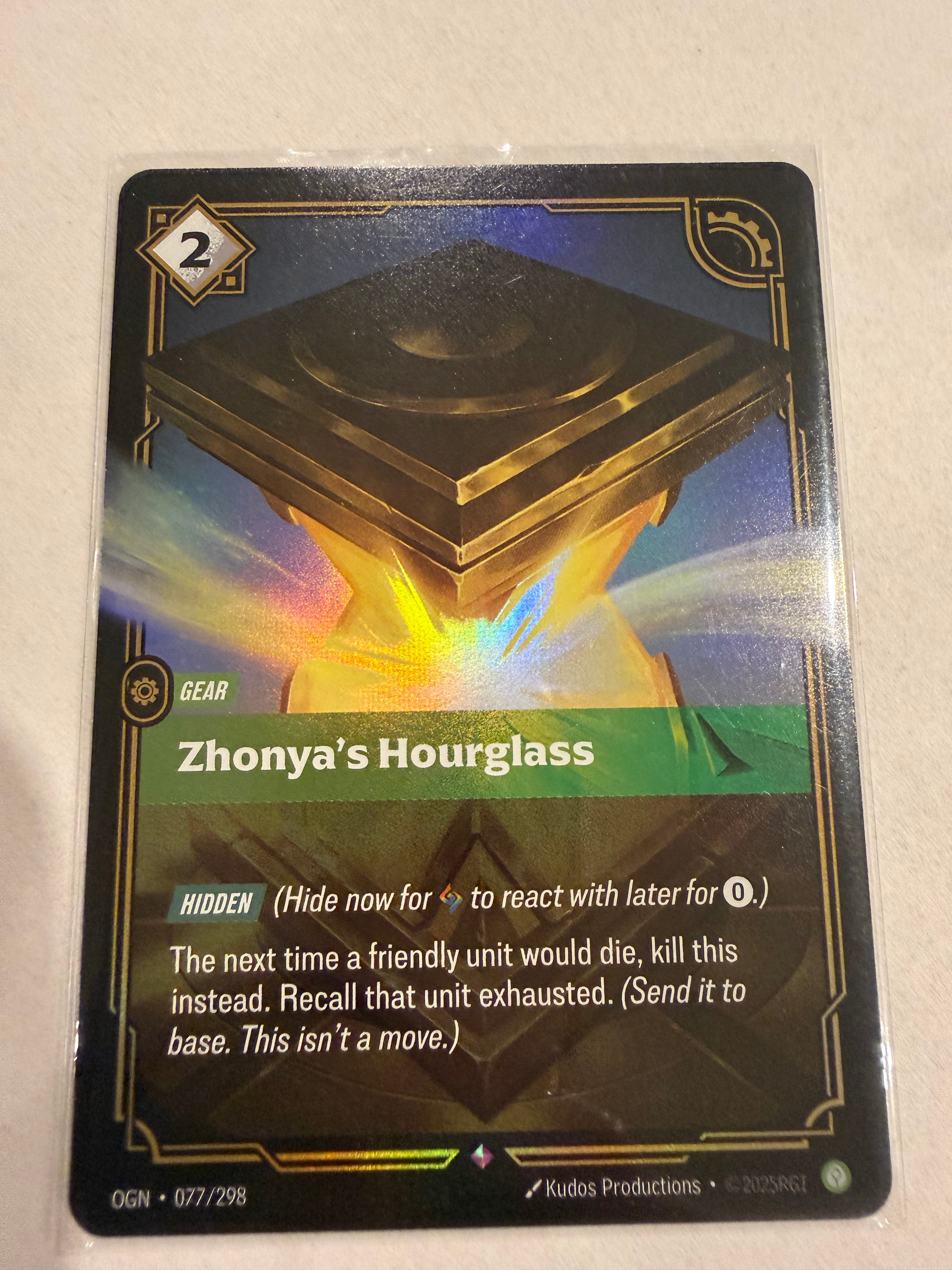 Zhonya’s Hourglass