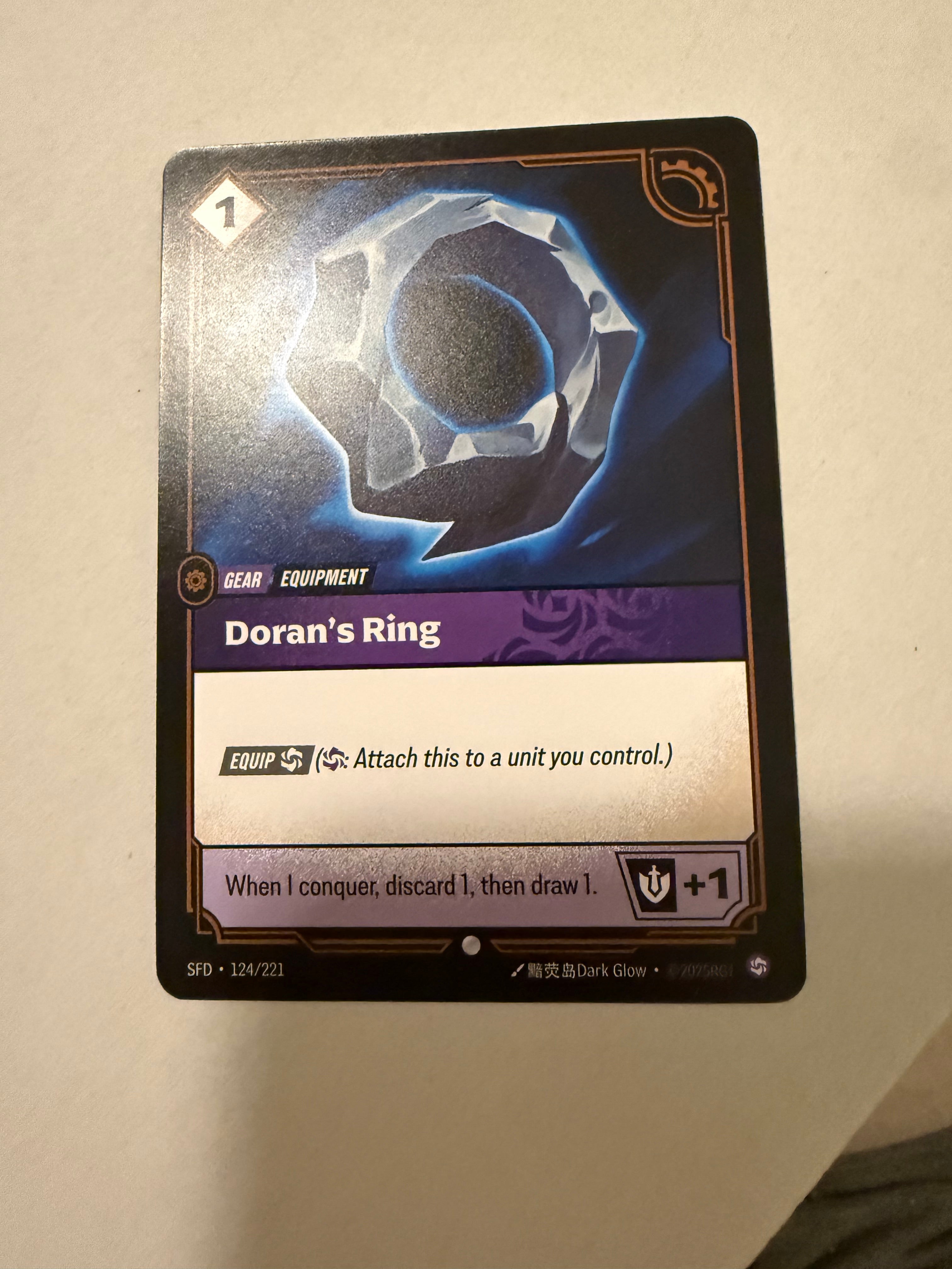 Doran’s Ring