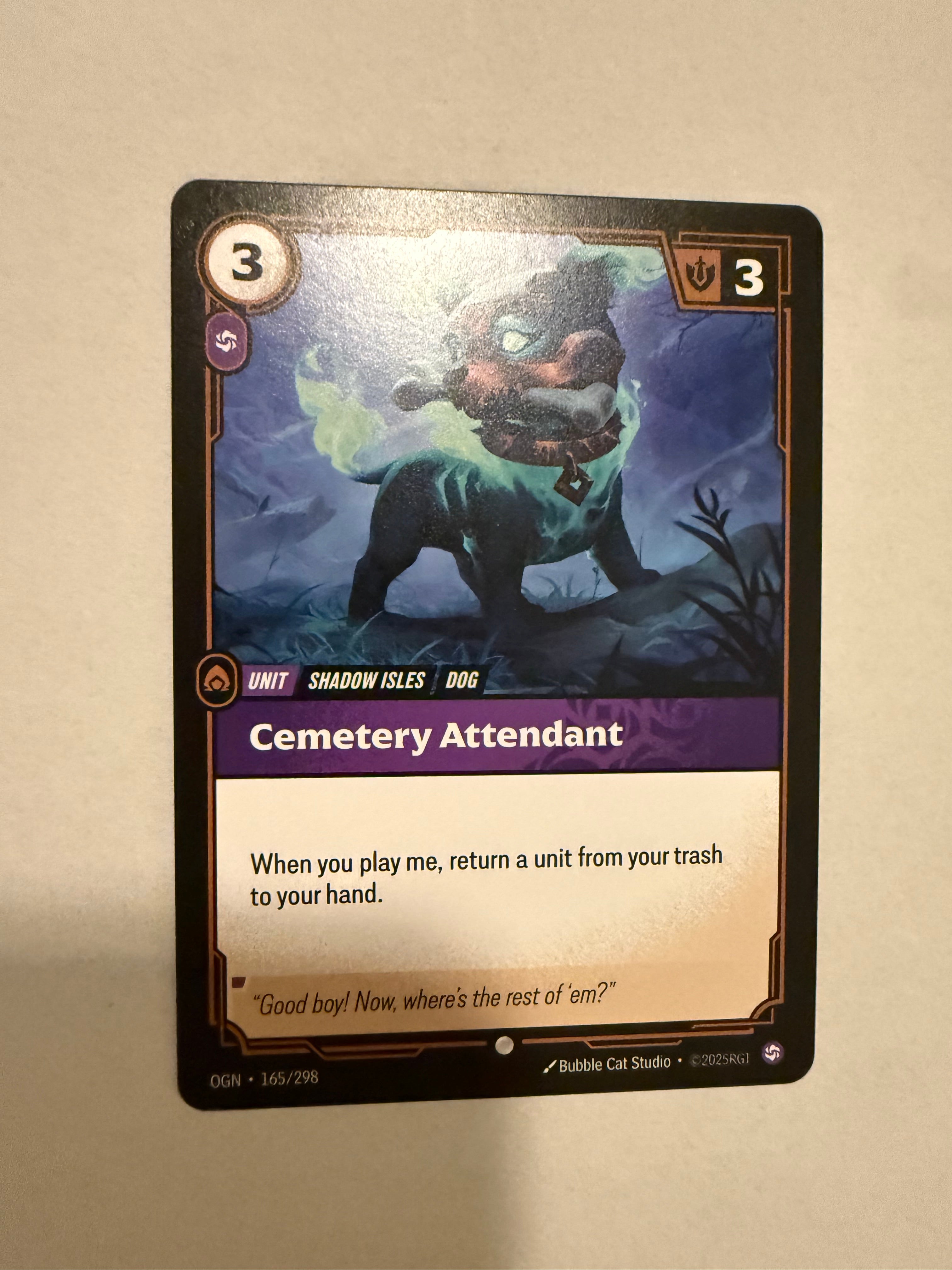 Cemetery Attendant