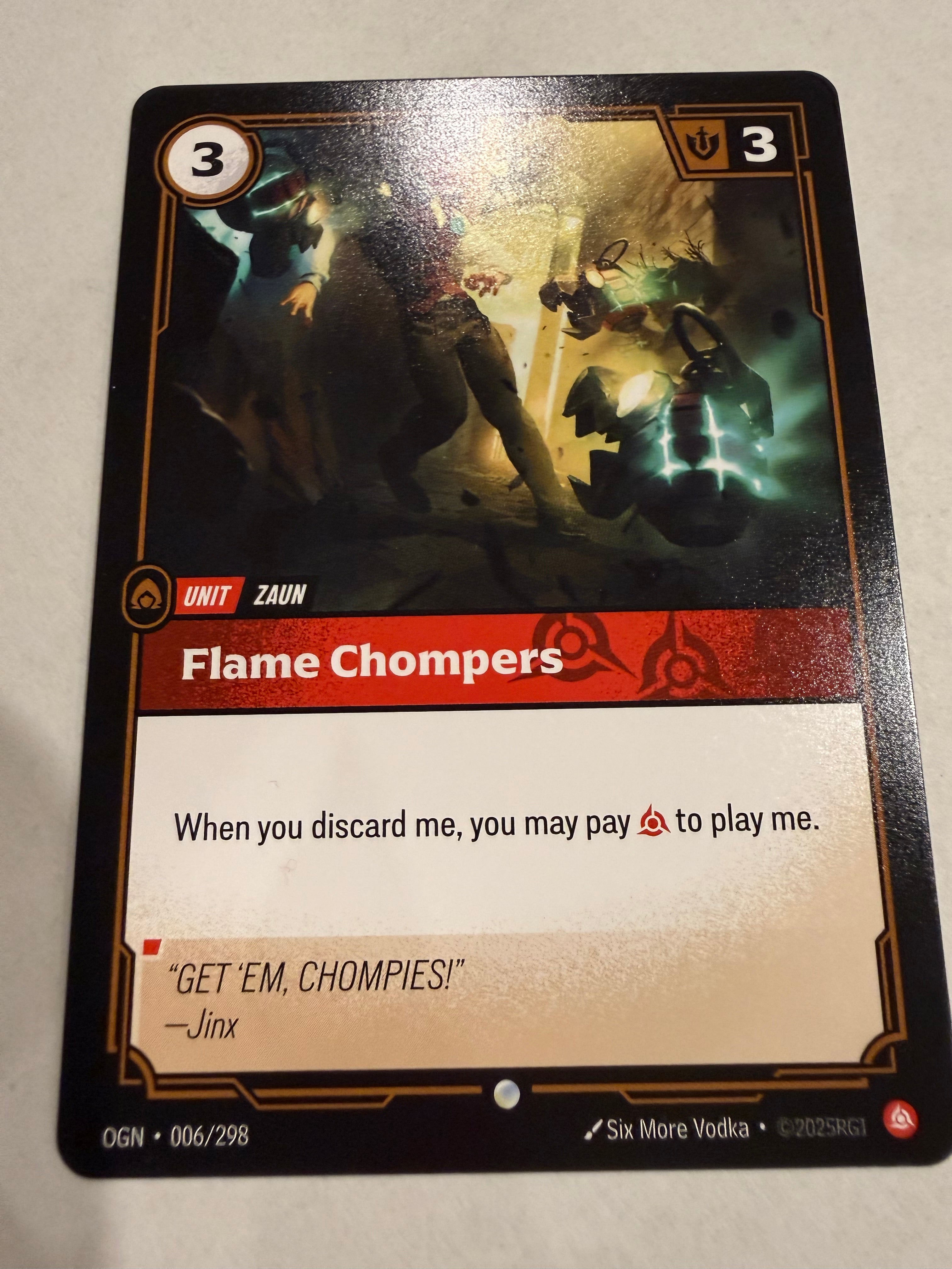 Flame Chompers