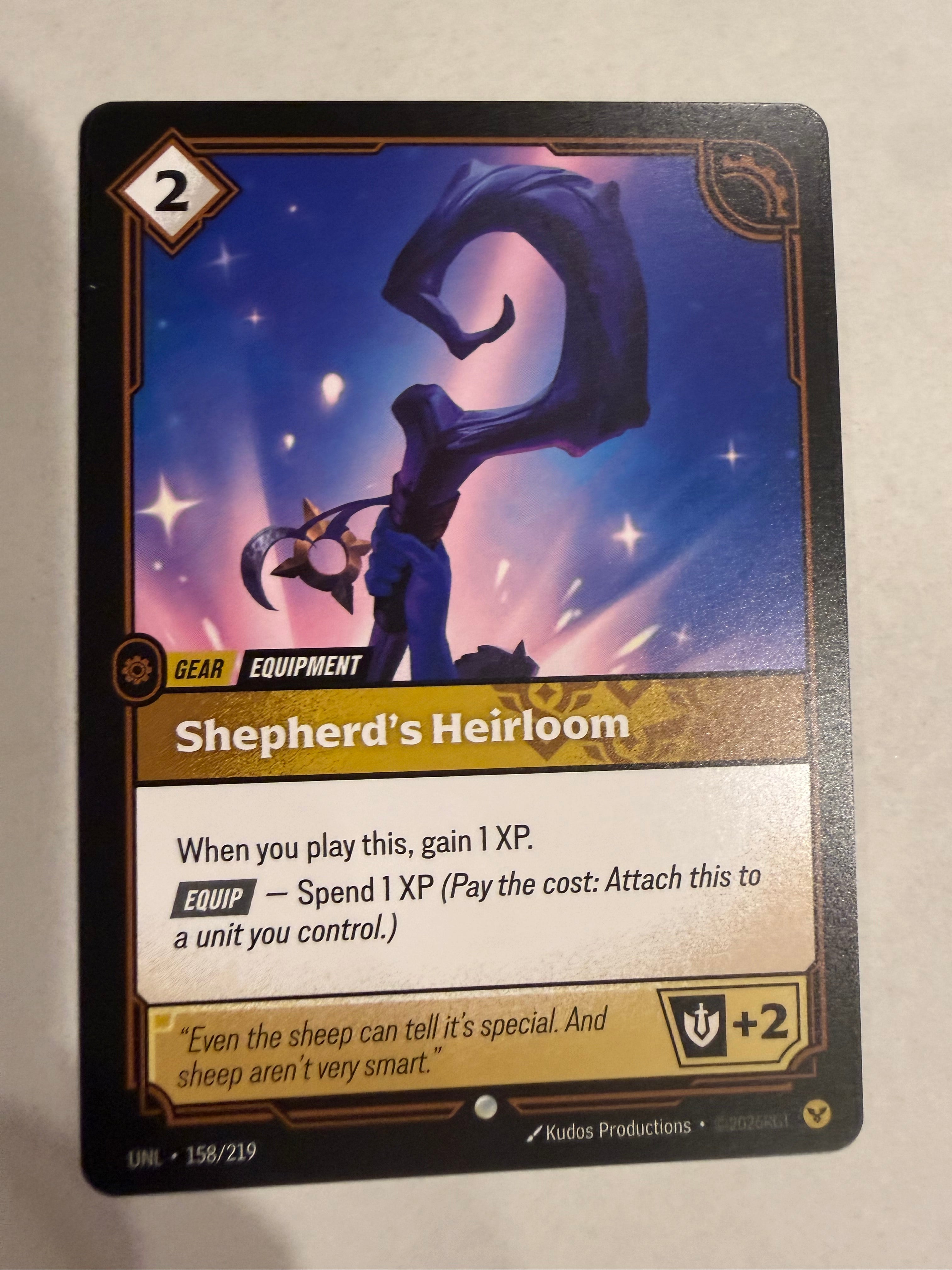 Shepherd’s Heiloom