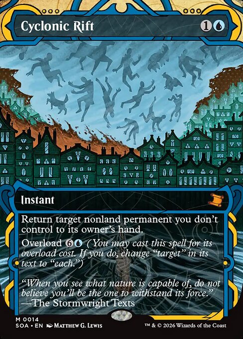 Cyclonic rift