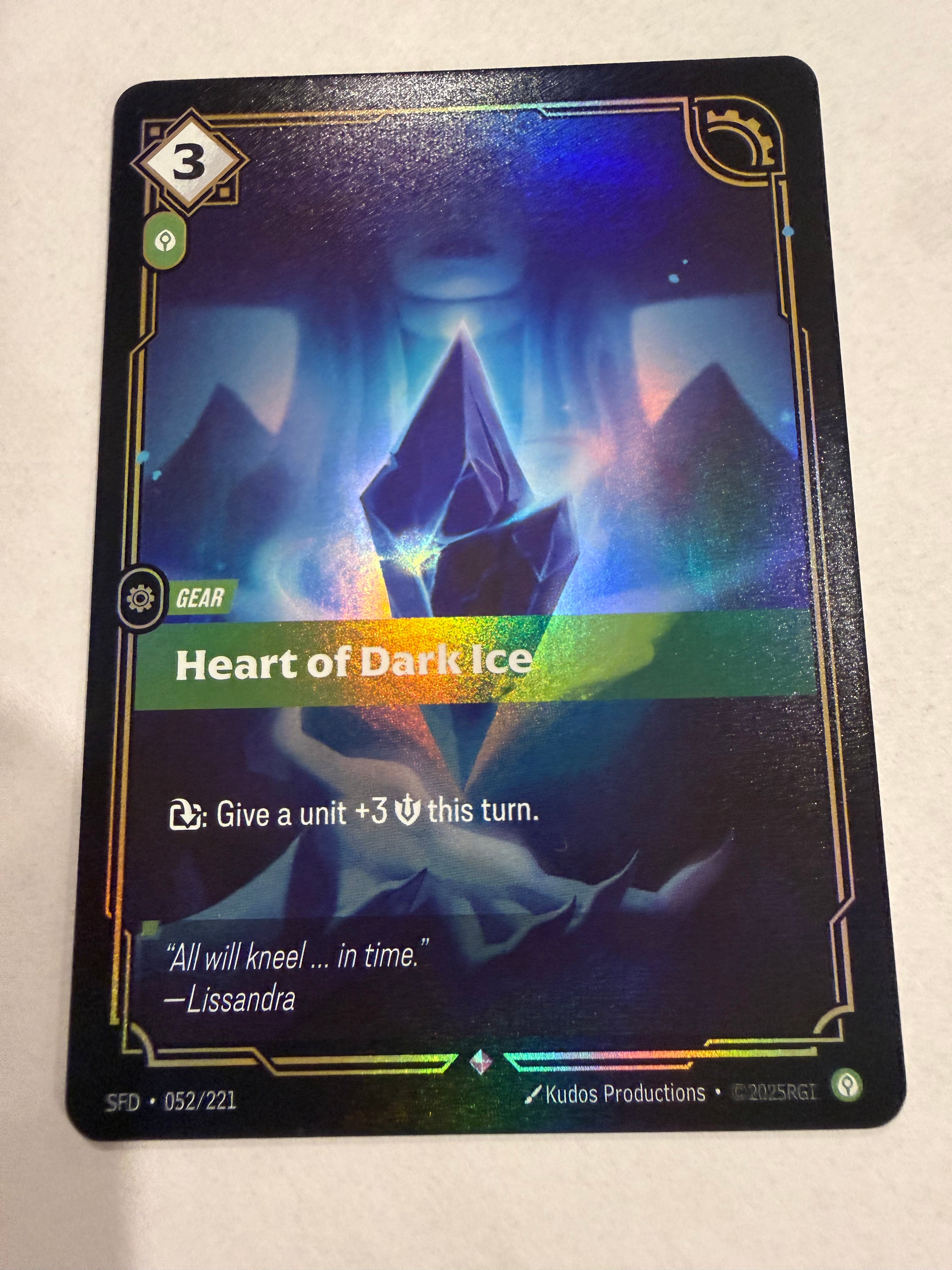 Heart of Dark Ice