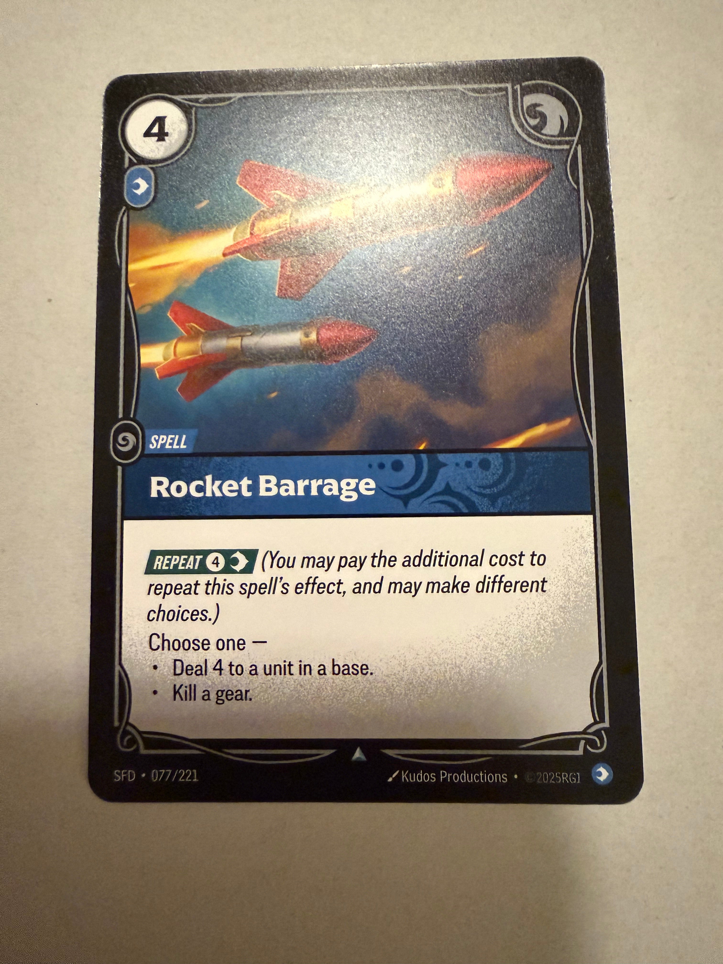 Rocket Barrage