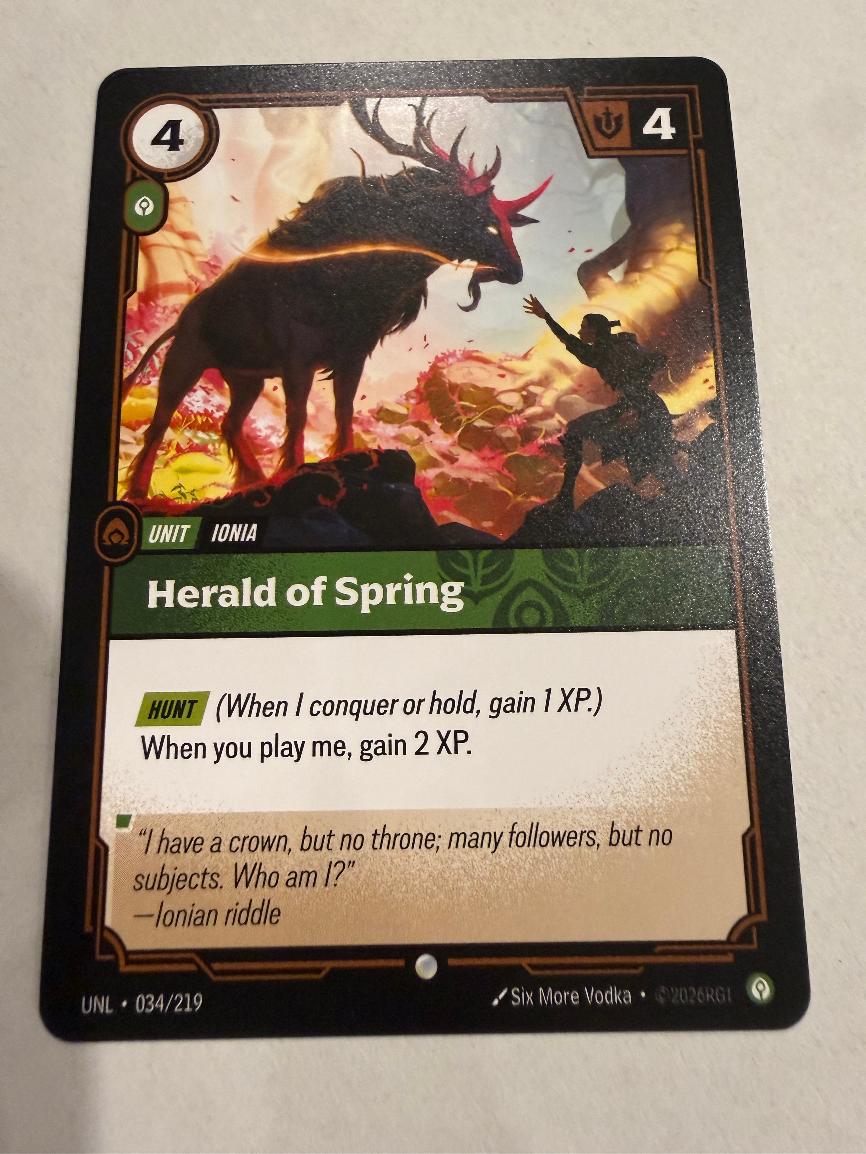 Herald of Spring