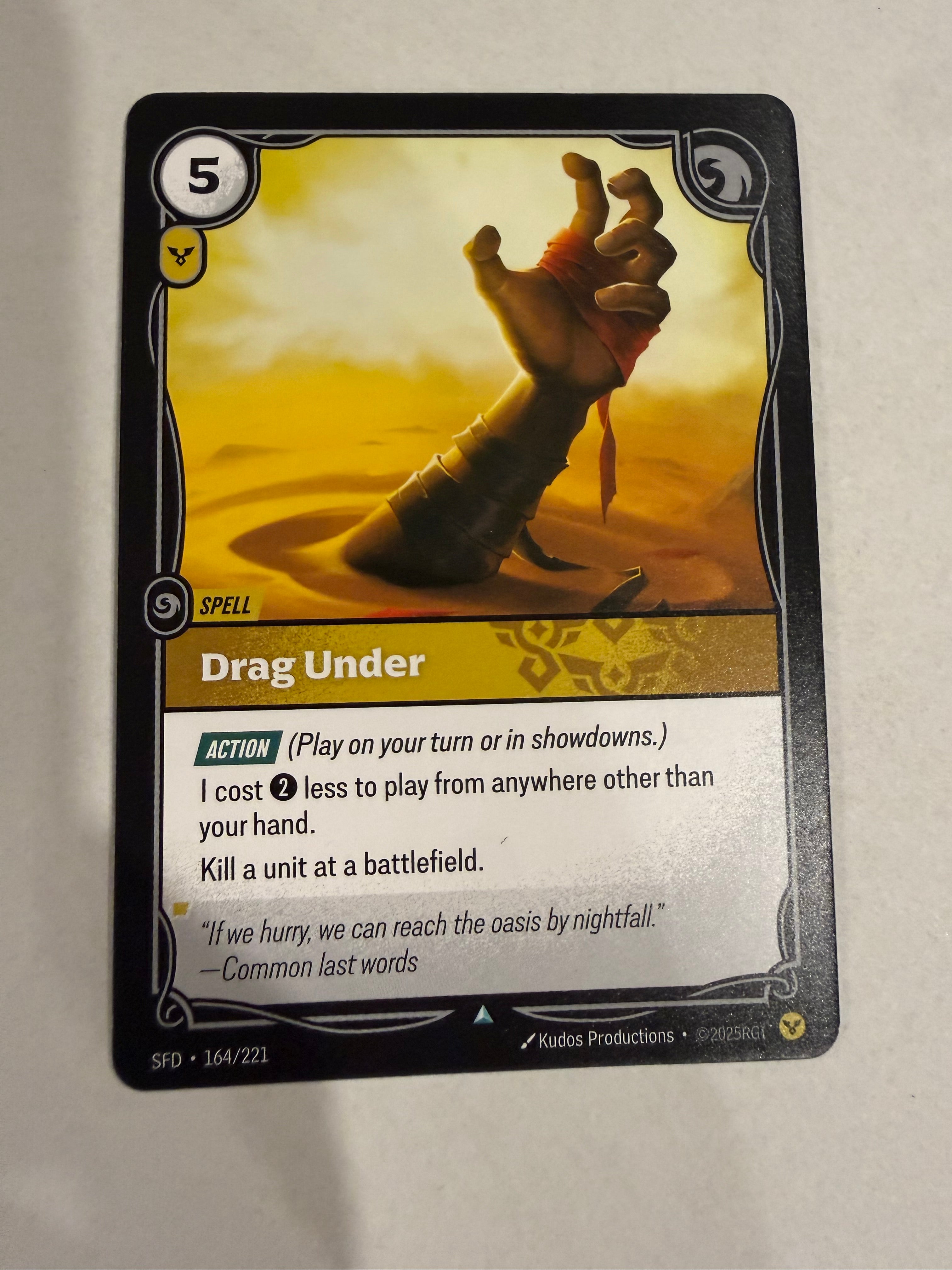 Drag Under