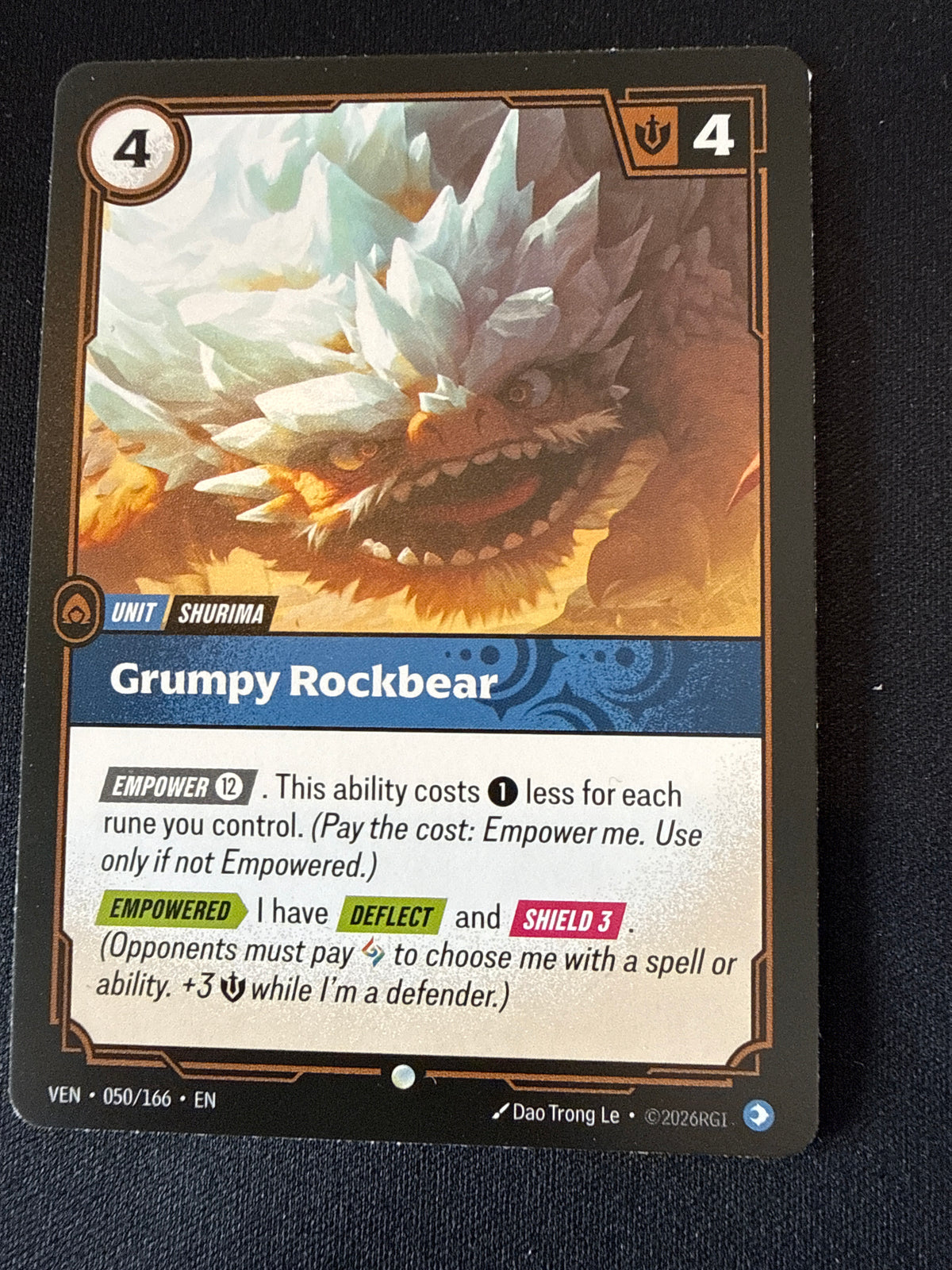 Grumpy Rockbear