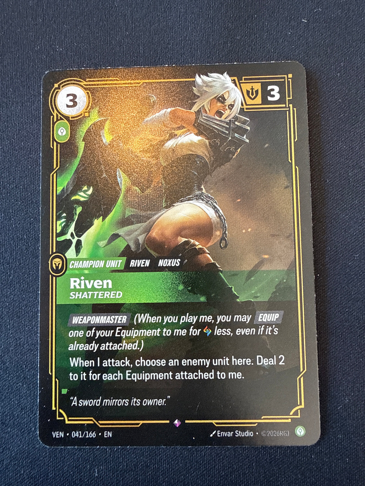 Riven Shattered