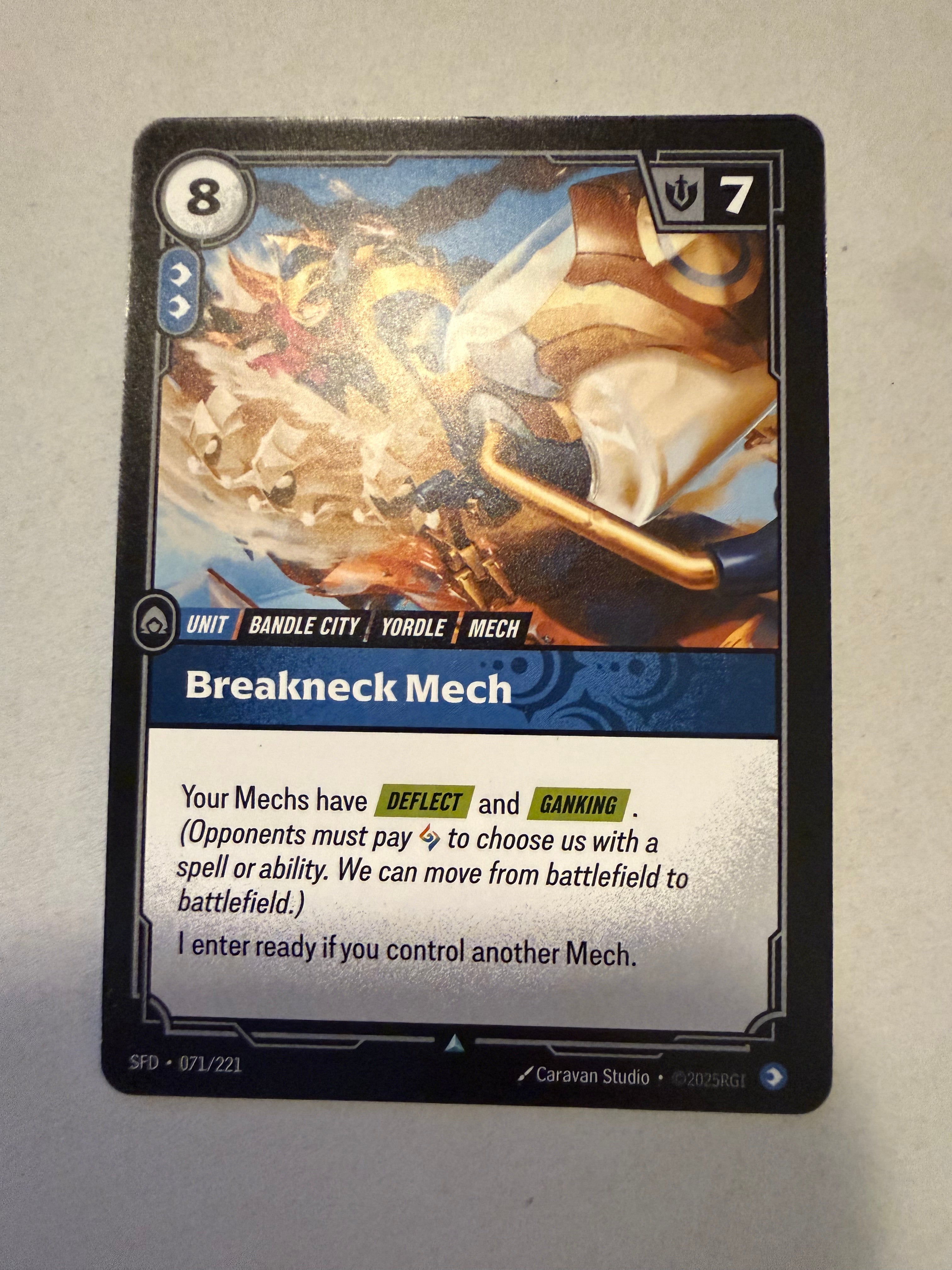 Breakneck Mech