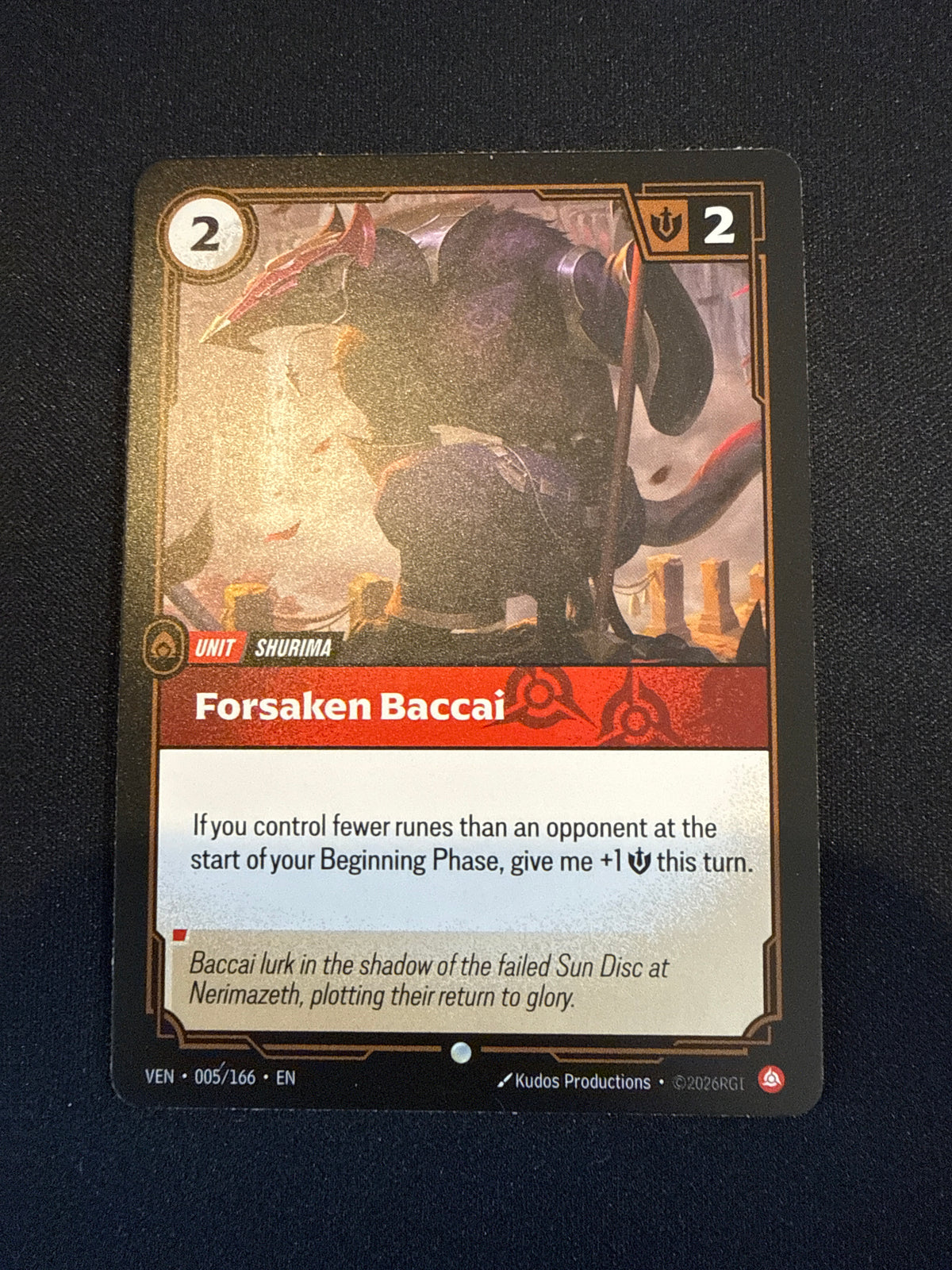 Forsaken Baccai