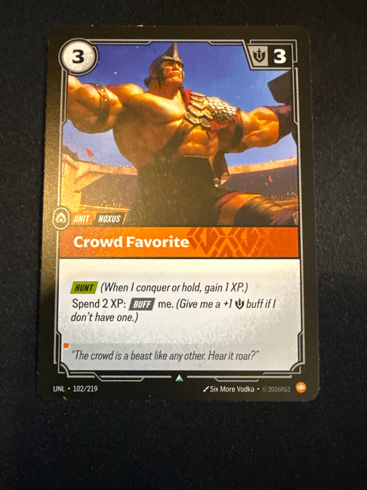 Crowd Favorite