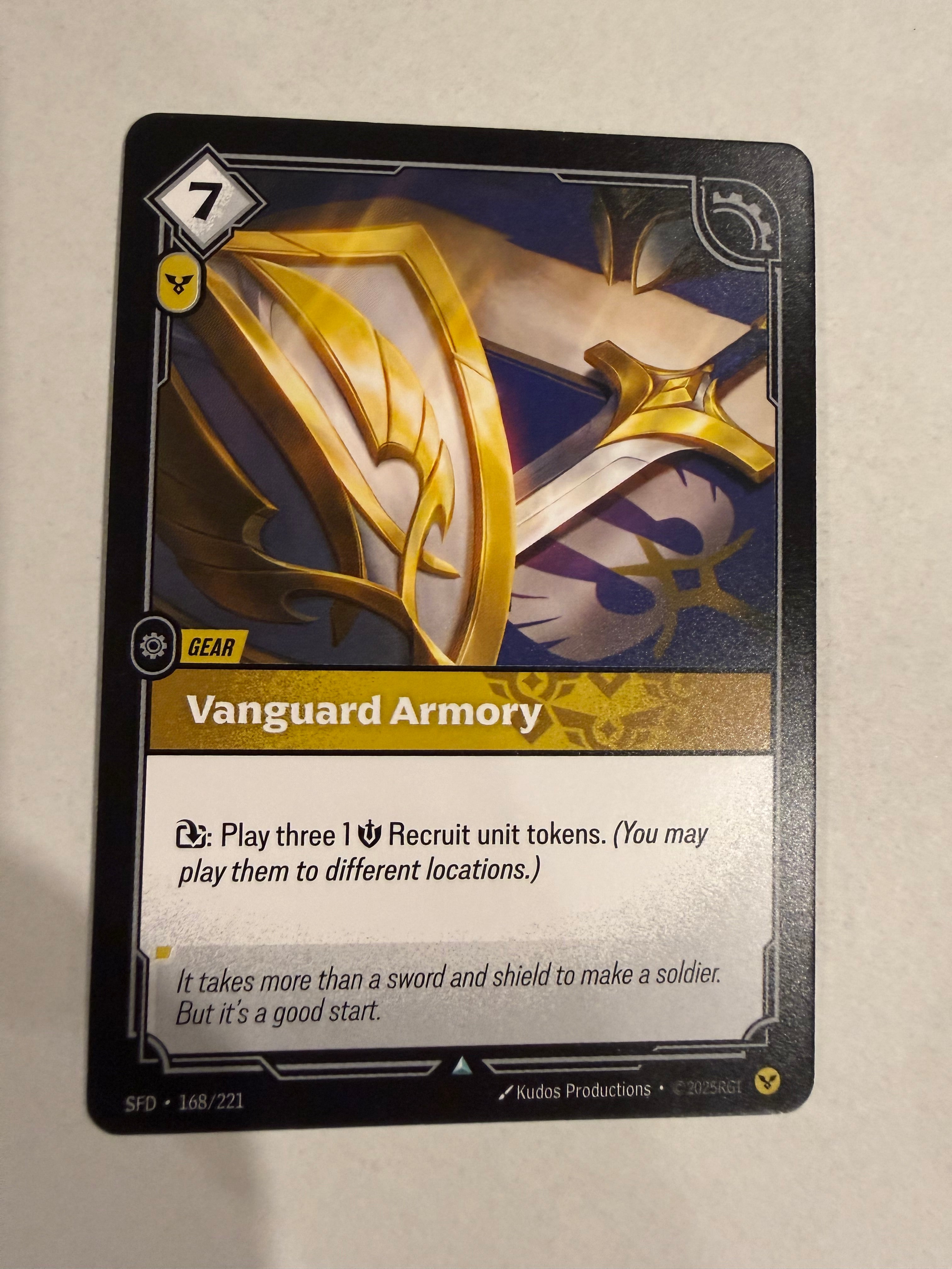 Vanguard Armory