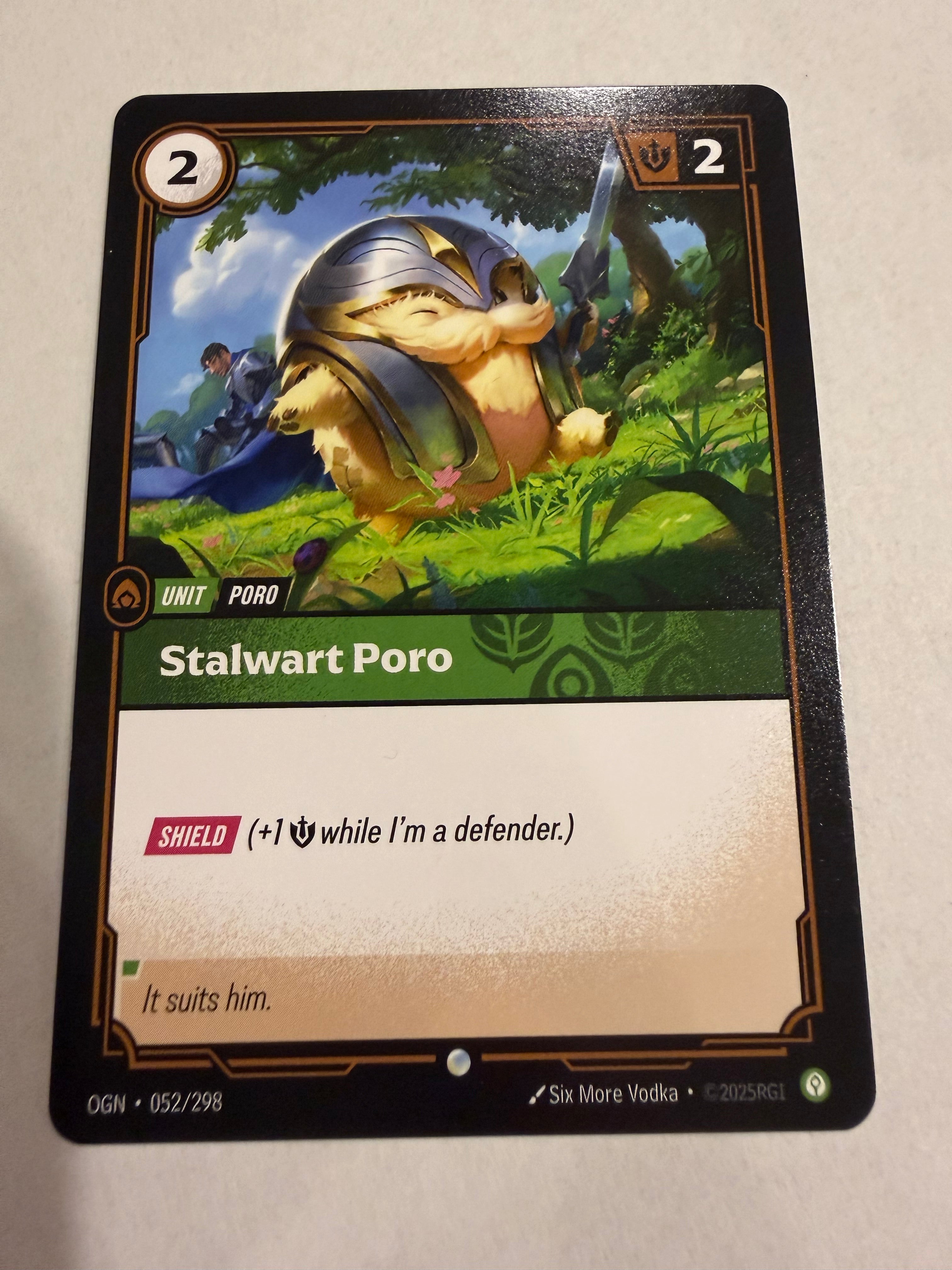 Stalwart Poro