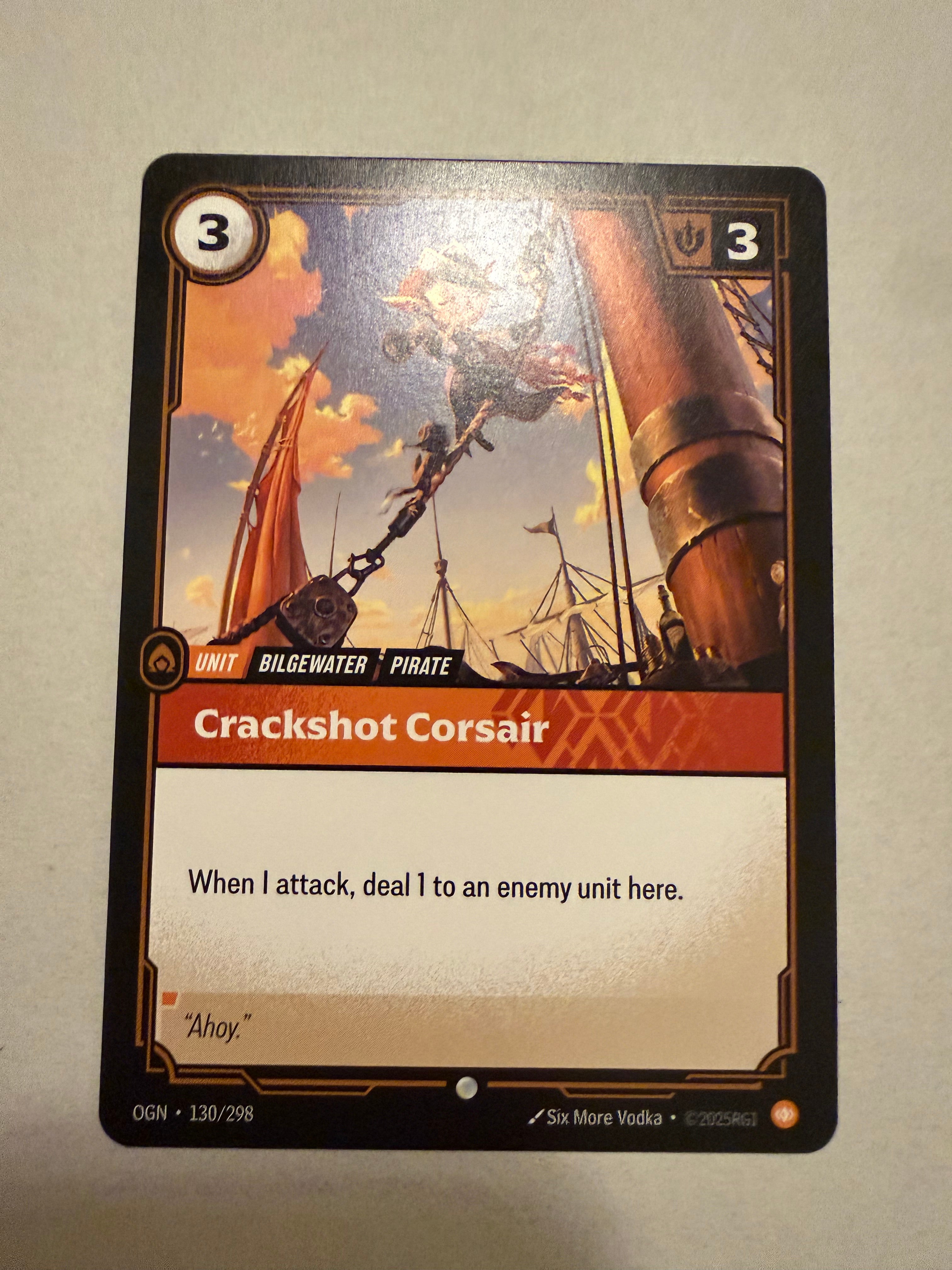 Crackshot Corsair