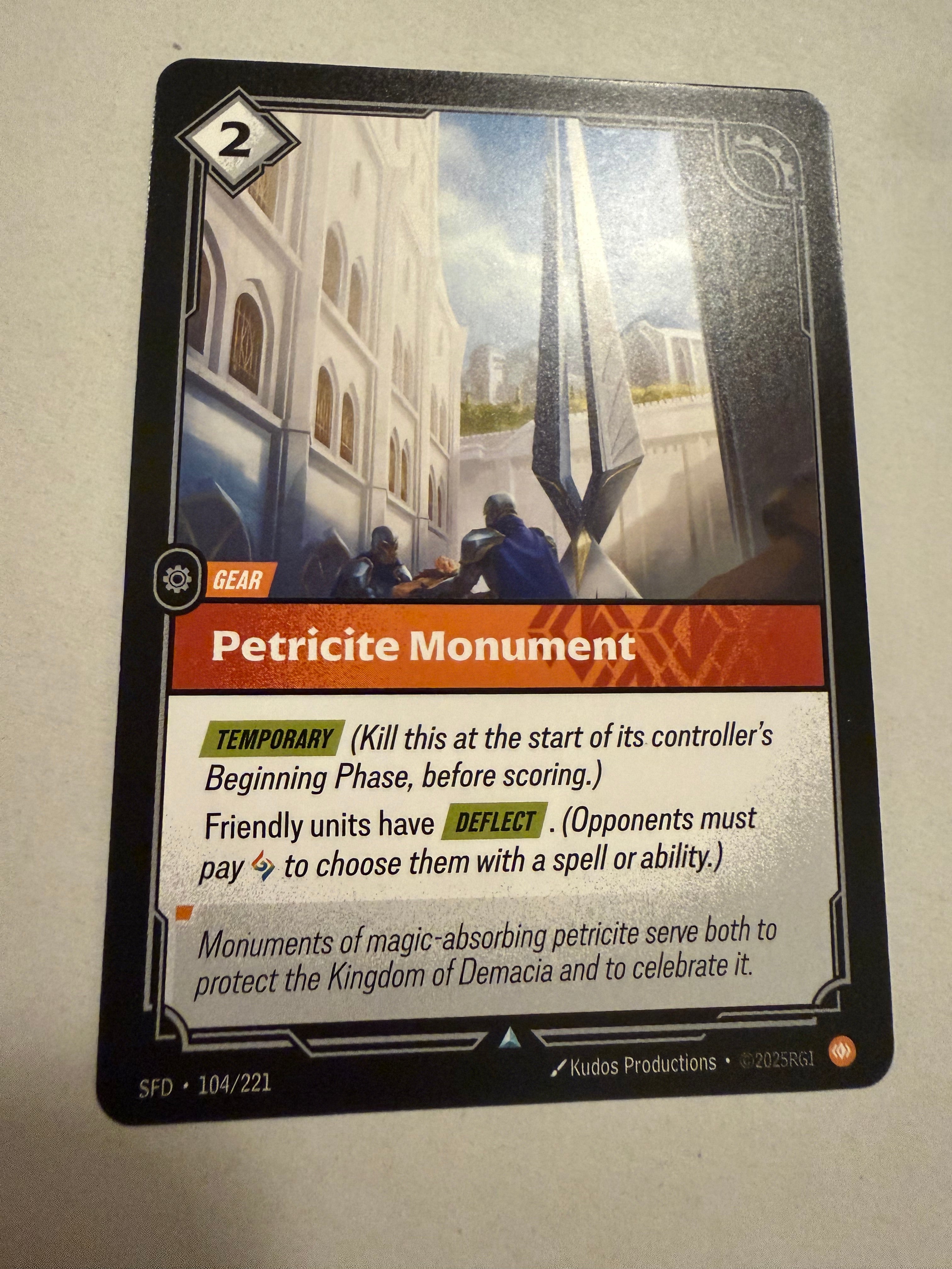 Petricite Monument