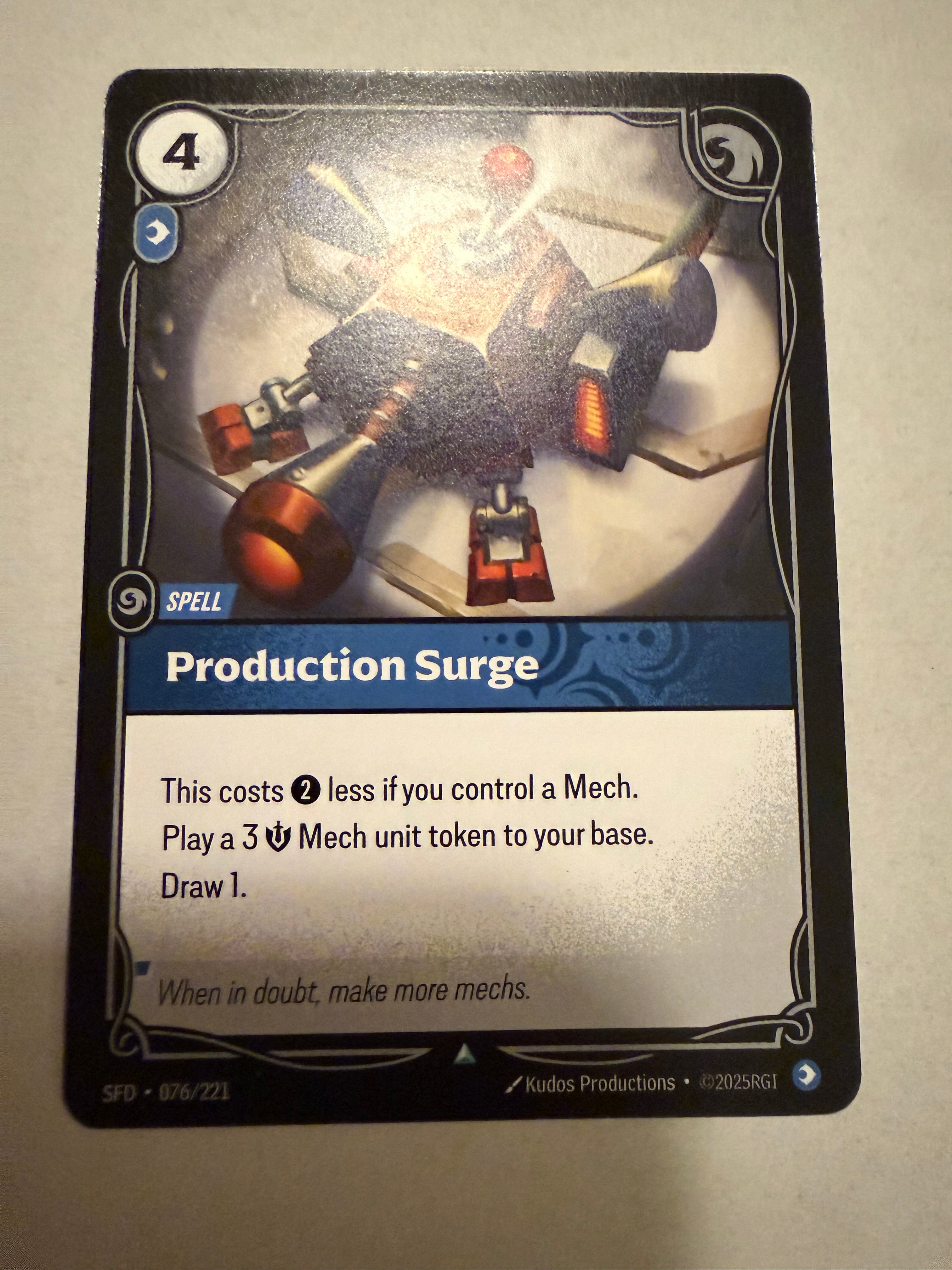 Production Surge