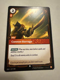Cannon Barrage