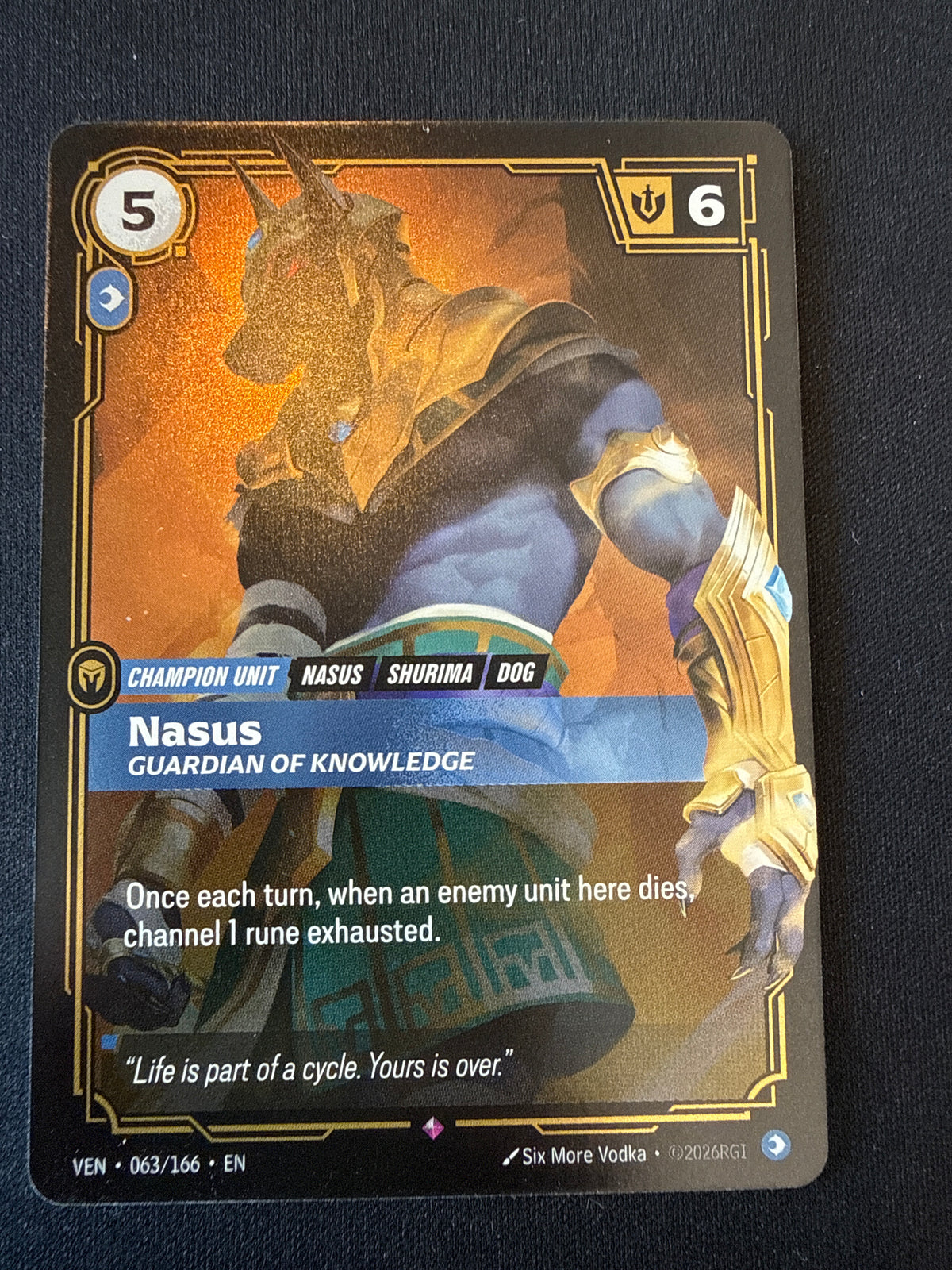 Nasus Guardian of knowledge