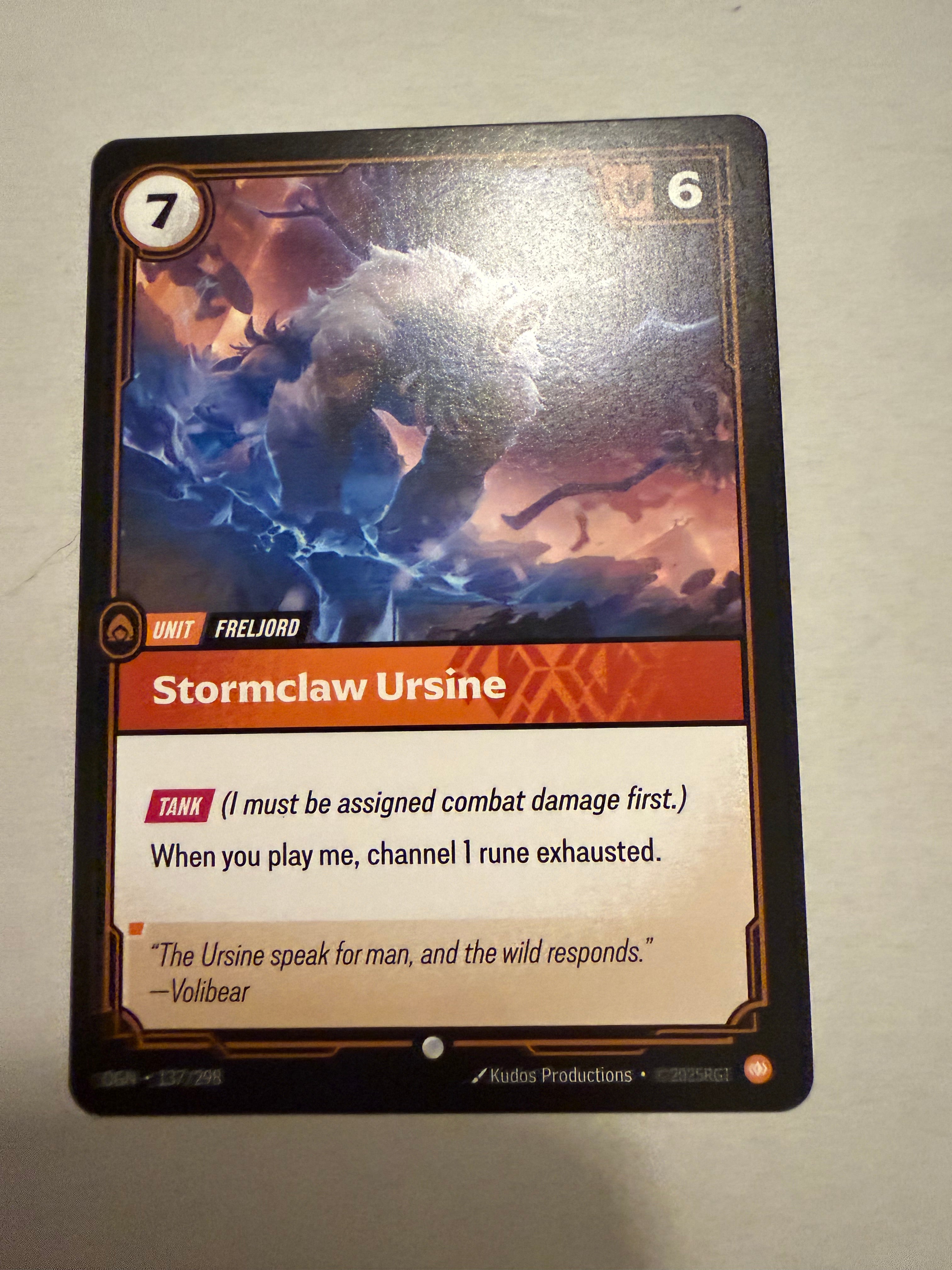 Stormclaw Ursine