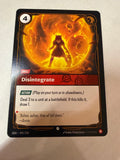 Disintegrate