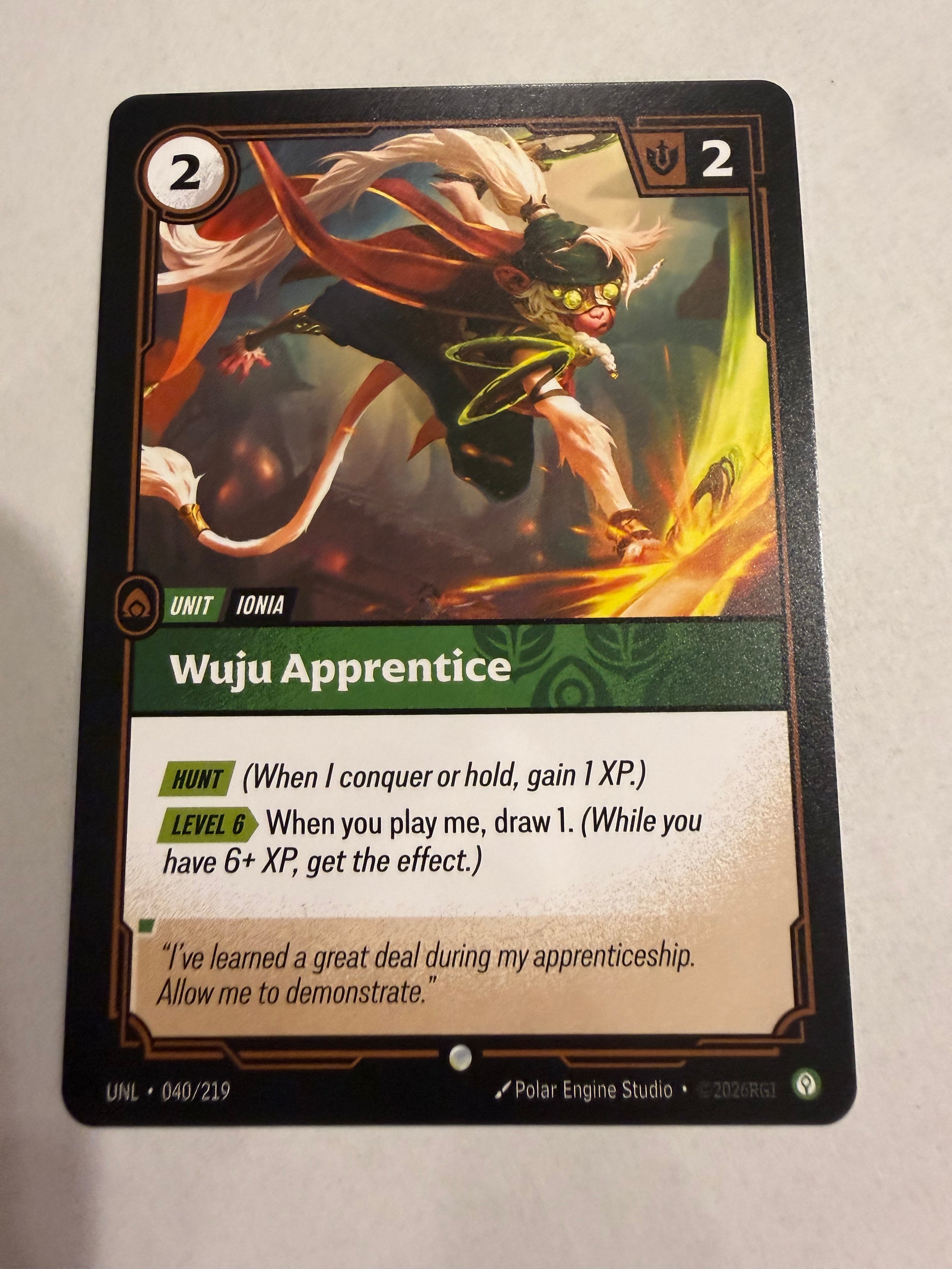 Wuju Apprentice