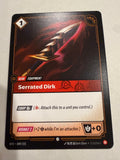 Serrated Dirk