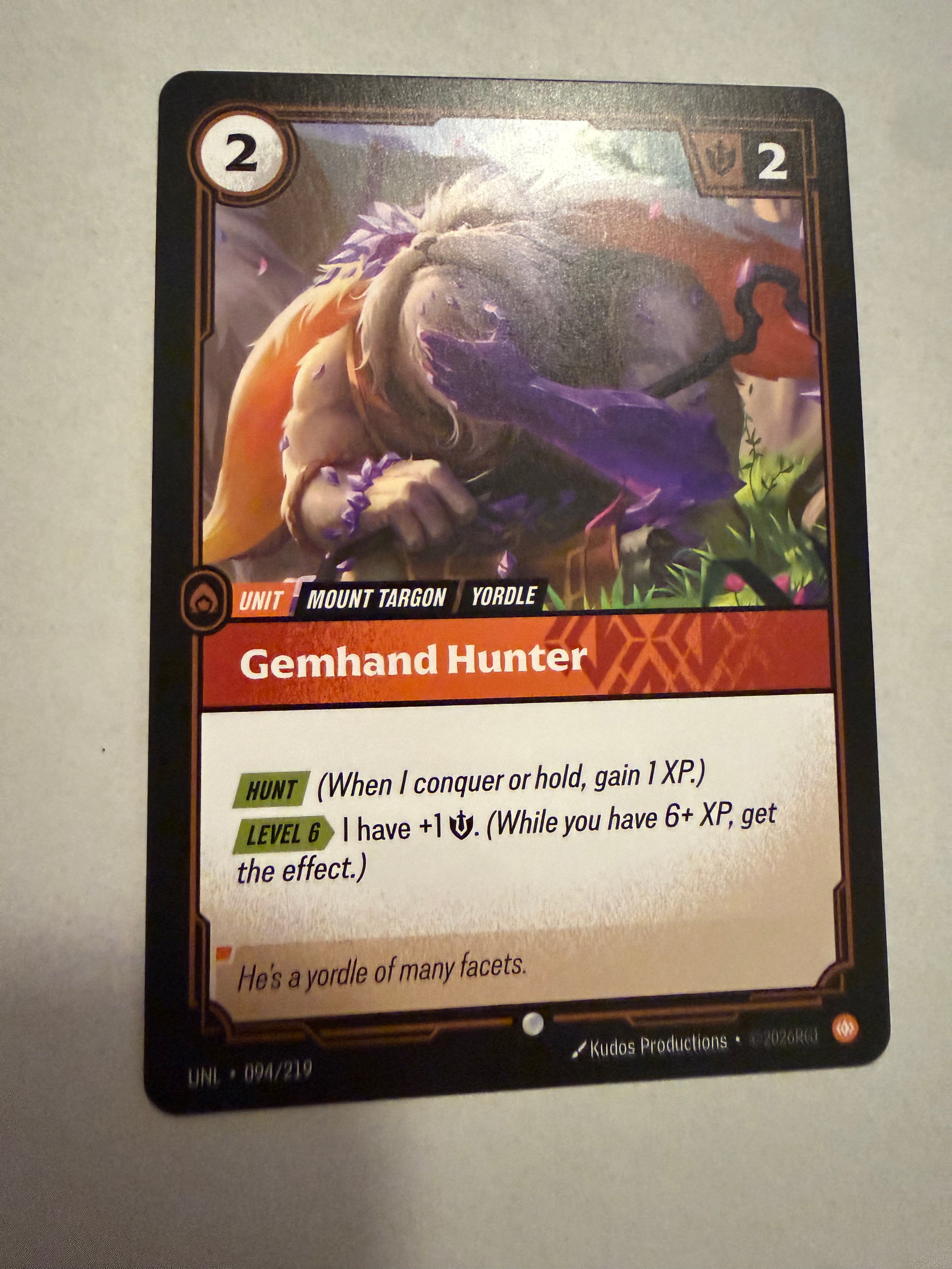 Gemhand Hunter