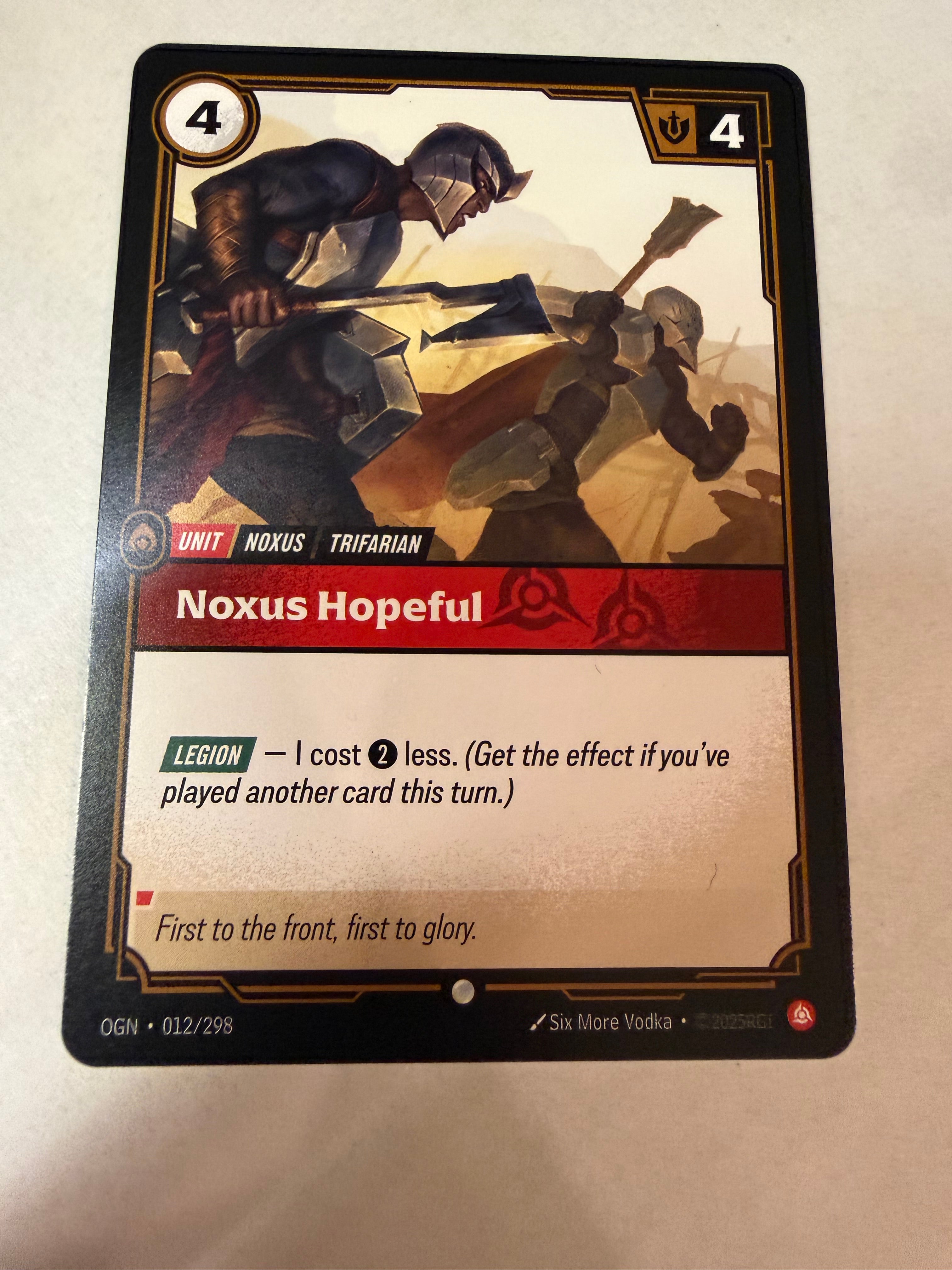 Noxus Hopeful